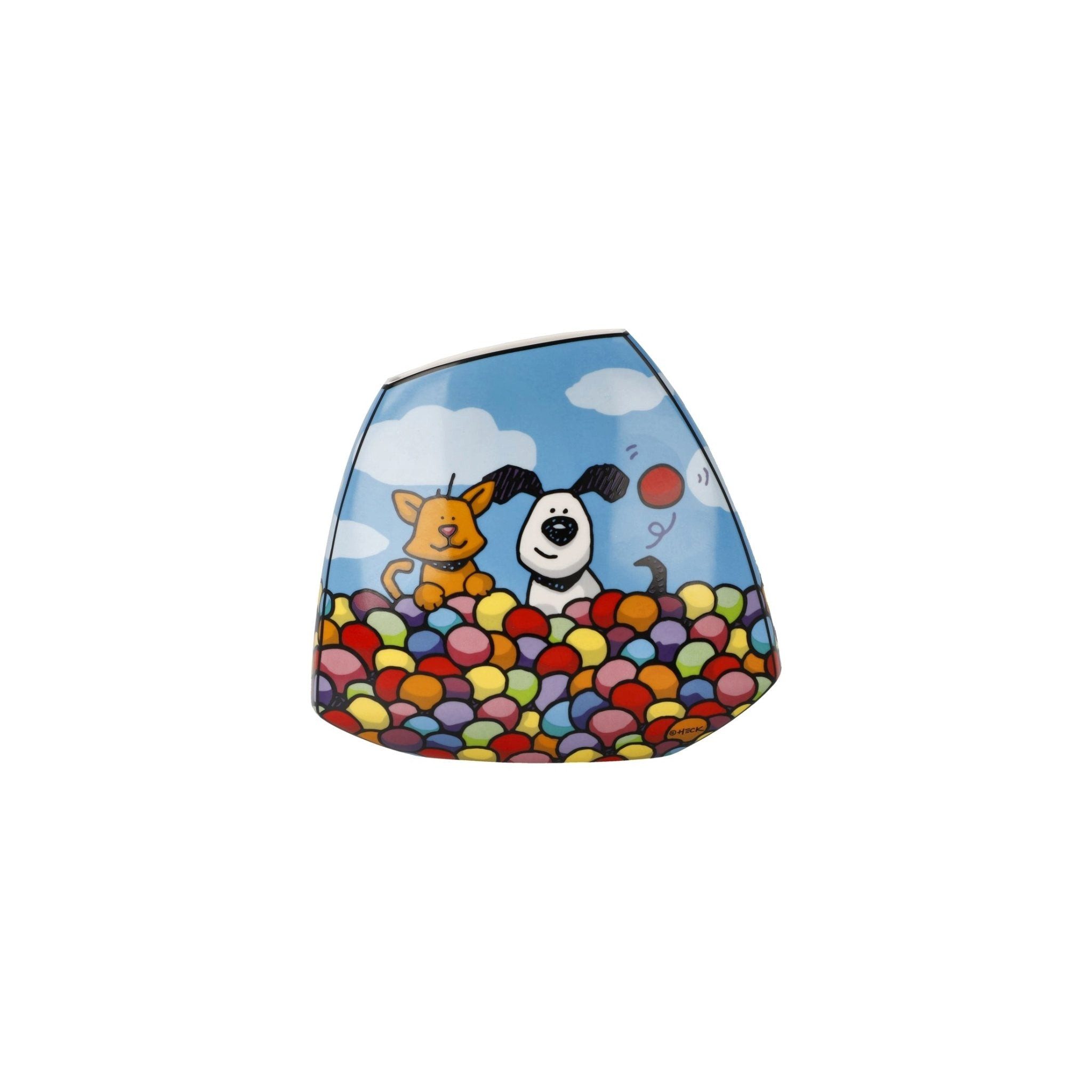 Goebel Dekovase Goebel Ed Heck Vase 'Having a Ball or Two 14cm' 2026