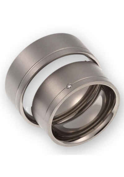 CORE by Schumann Design Trauring »20006168-DR, 20006168-HR, ST045.02«, Made in Germany - wahlweise mit oder ohne Diamant