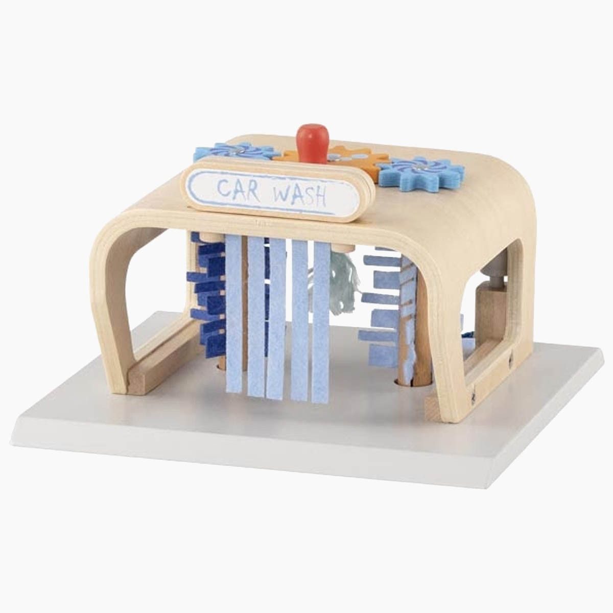 goki Spiel-Gebäude Waschanlage PowerClean (packung, 1-tlg., set), Hochwertiger Waschspaß für kleine Fahrzeugfans!