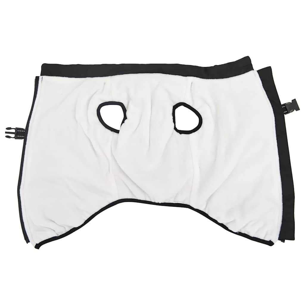 vidaXL Hundeshirt Hundemantel mit Geschirr Wasserdicht Reflektierend Schwarz L52