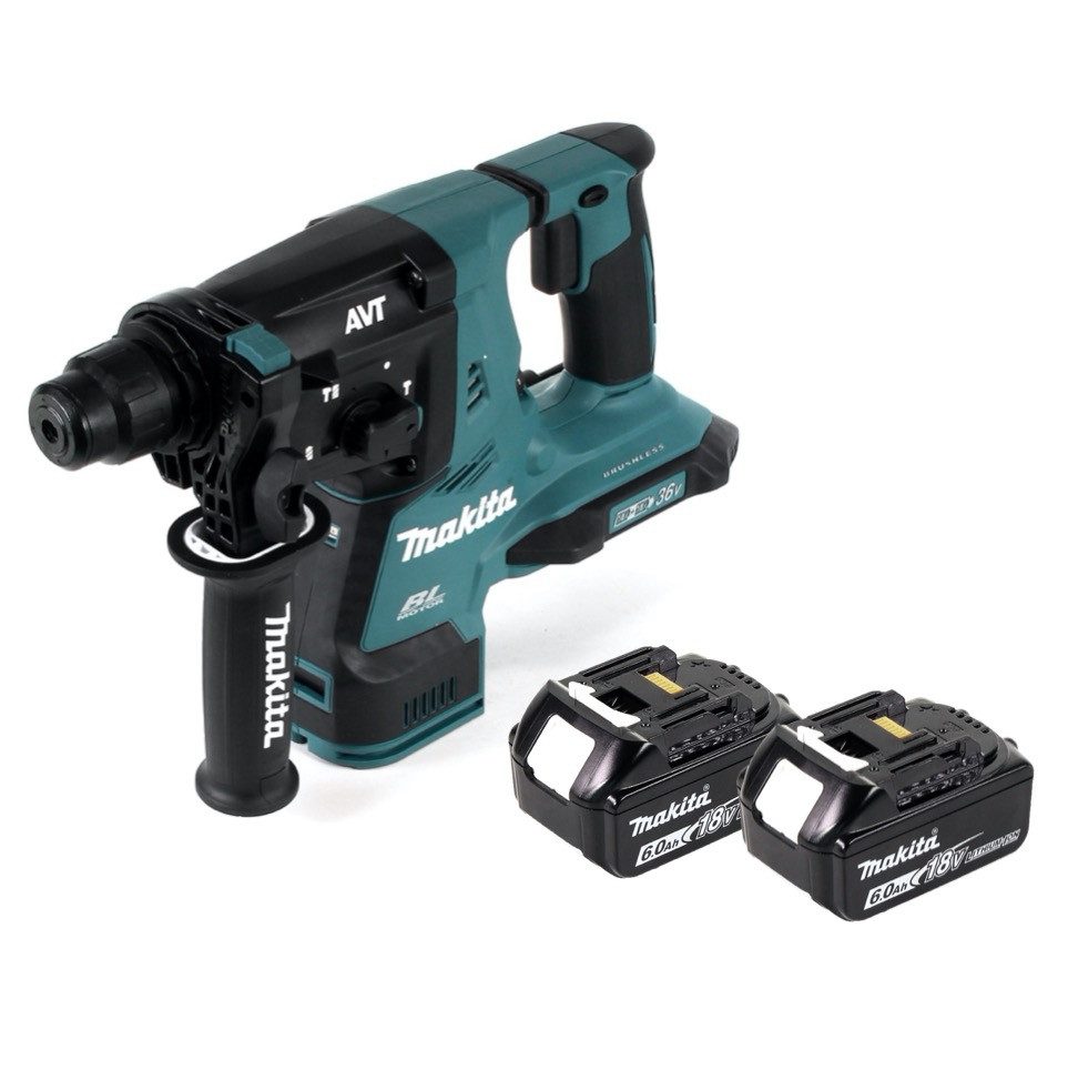 Thumbnail - Makita Schlagbohrmaschine DHR 280 G Akku Bohrhammer 36 V (2x 18 V) 2,8 J SDS-plus Brushless +