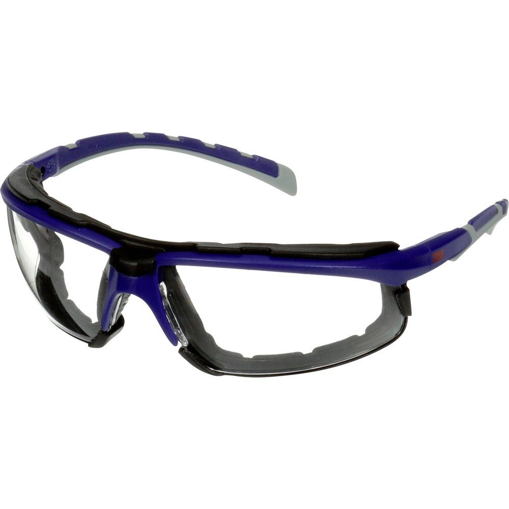 Arbeitsschutzbrille 3M S2001SGAF-BGR-F Schutzbrille mit Antibeschlag-Schutz, mit Antikrat