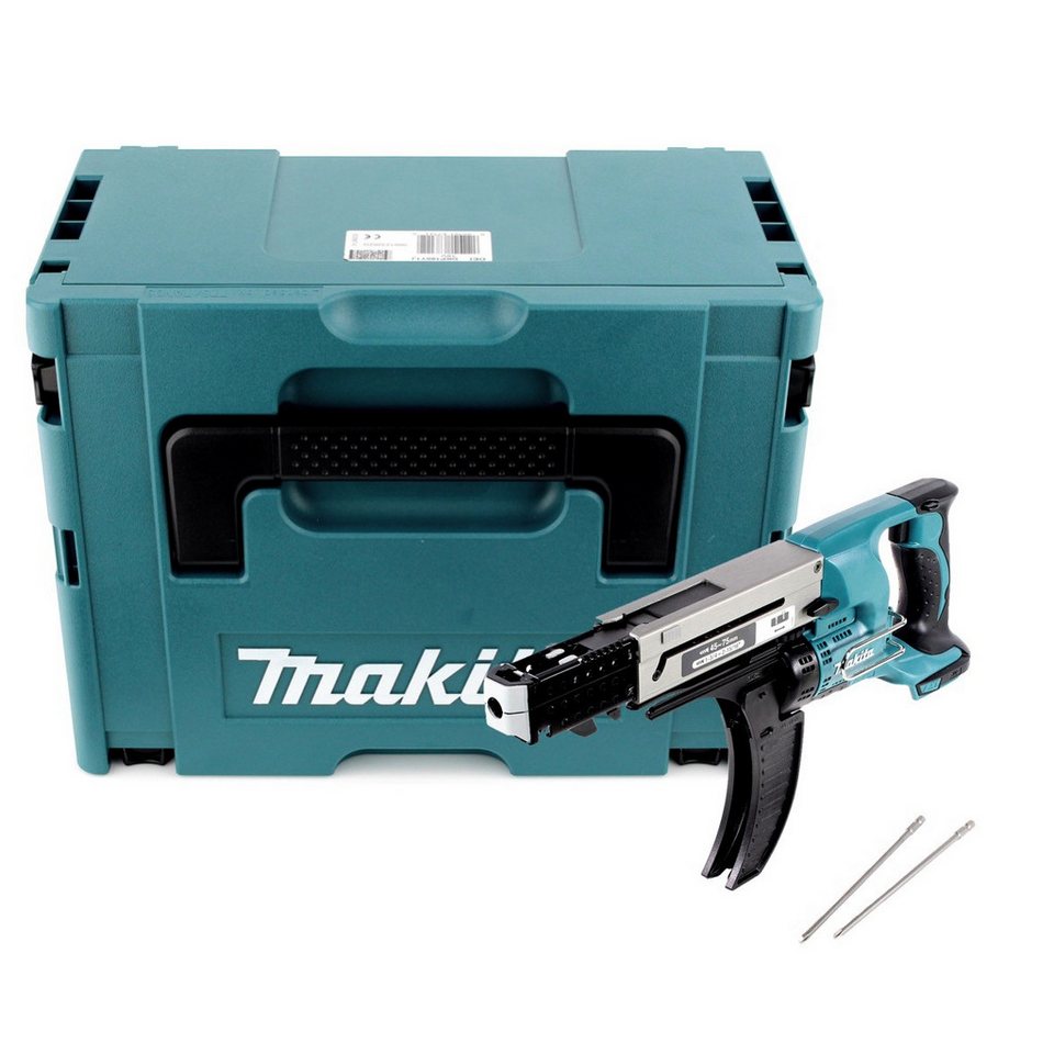Thumbnail - Makita Akku-Magazinschrauber DFR 750 ZJ Akku Magazinschrauber 18V 45-75mm Solo + Makpac - ohne Akk