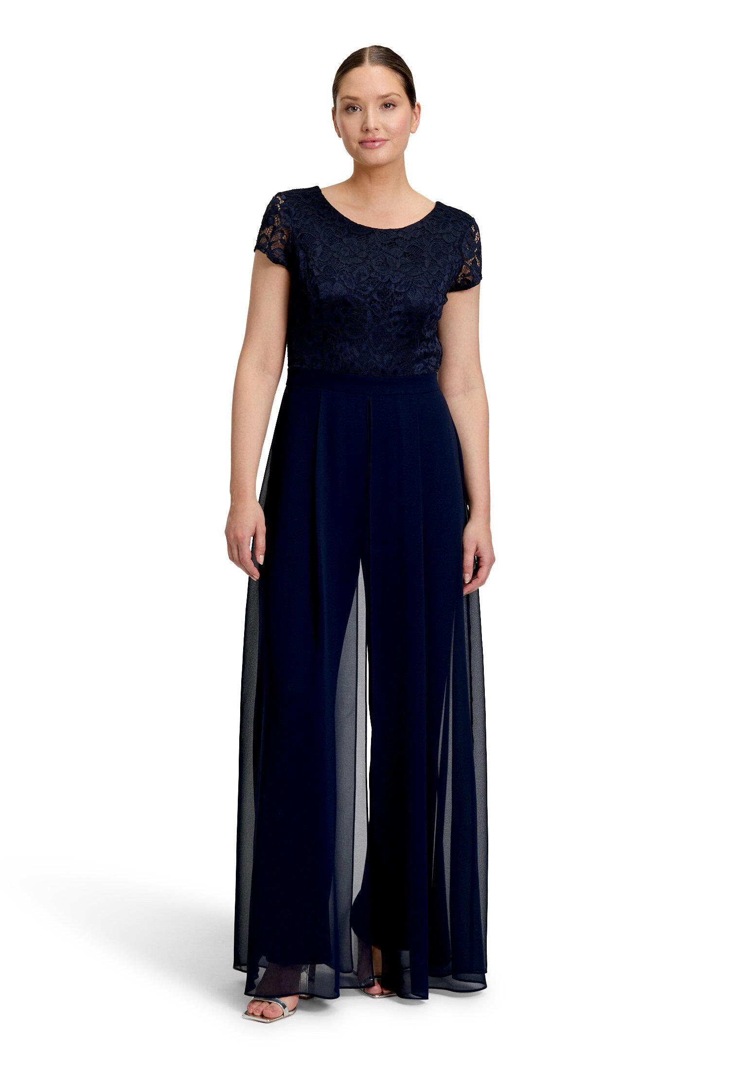 Vera Mont Overall Damen kurzarm (1-tlg) Design