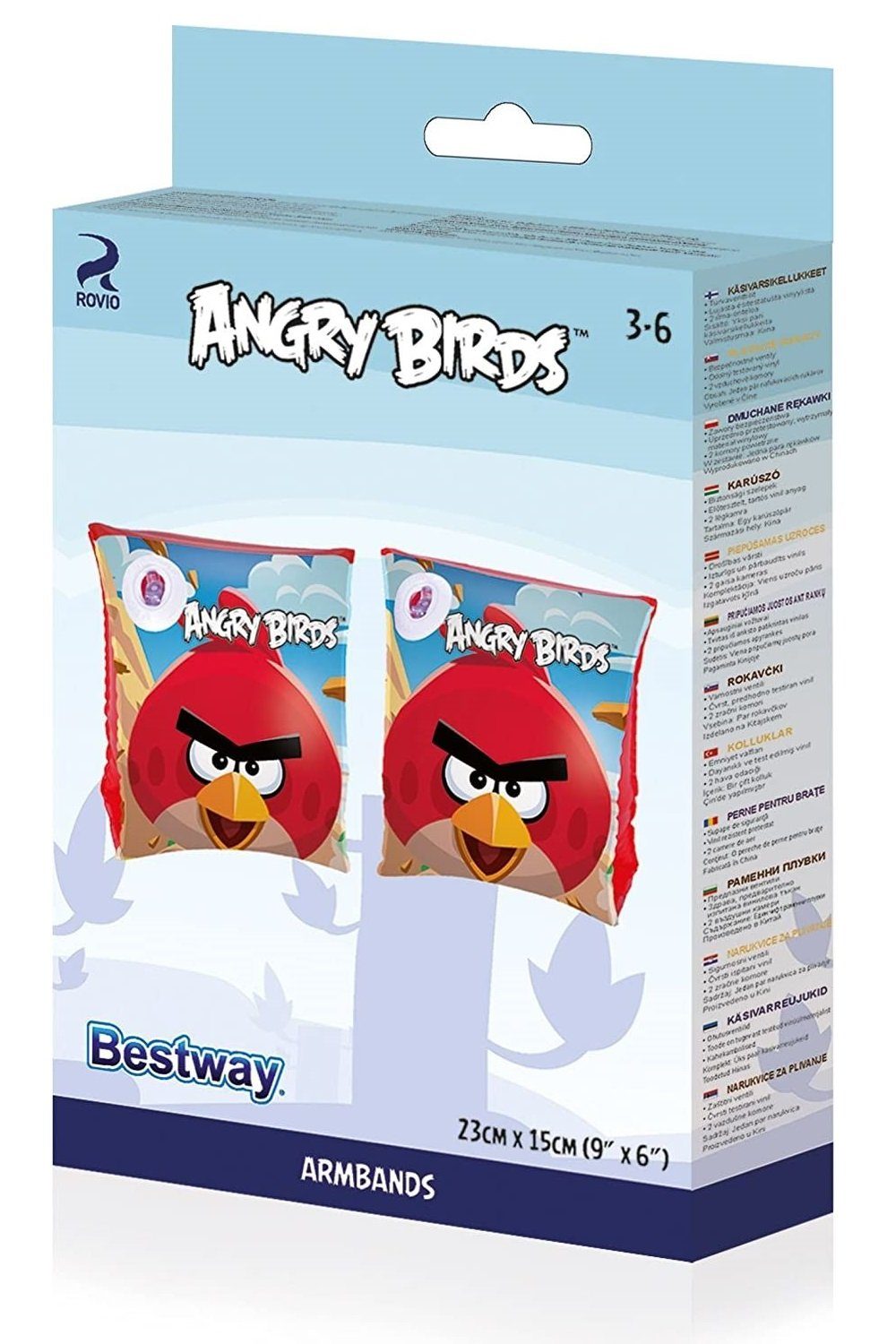 Bestway Schwimmtier Badespielzeug Schwimmflügel Schwimmlernhilfe, Angry Bir günstig online kaufen