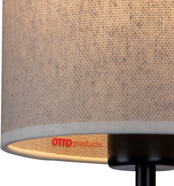 OTTO products Wandleuchte Emmo, Made in Europe, Ein-/Ausschalter, Lesearm, getrennt schaltbar, LED fest integriert, Leuchtmittel wechselbar, ohne Leuchtmittel, Warmweiß, Separate Lichtquellen, Flexarm mit LED, hochwertiger Lampenschirm