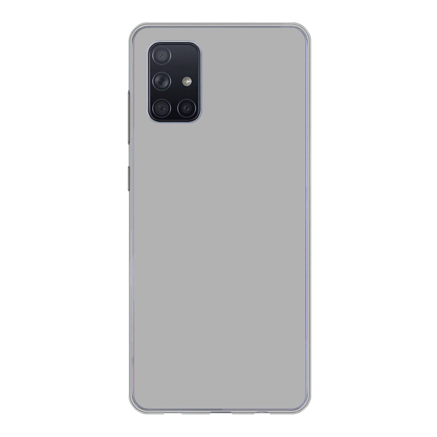 Handyhülle für Samsung Galaxy A51 Grau - Unifarbener Druck