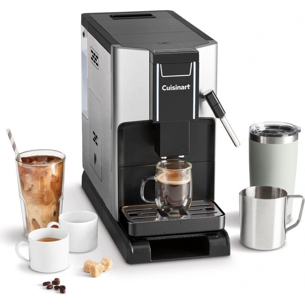 Cuisinart Kaffeevollautomat EM550E, Integriertes Mahlwerk für frischen Kaffee