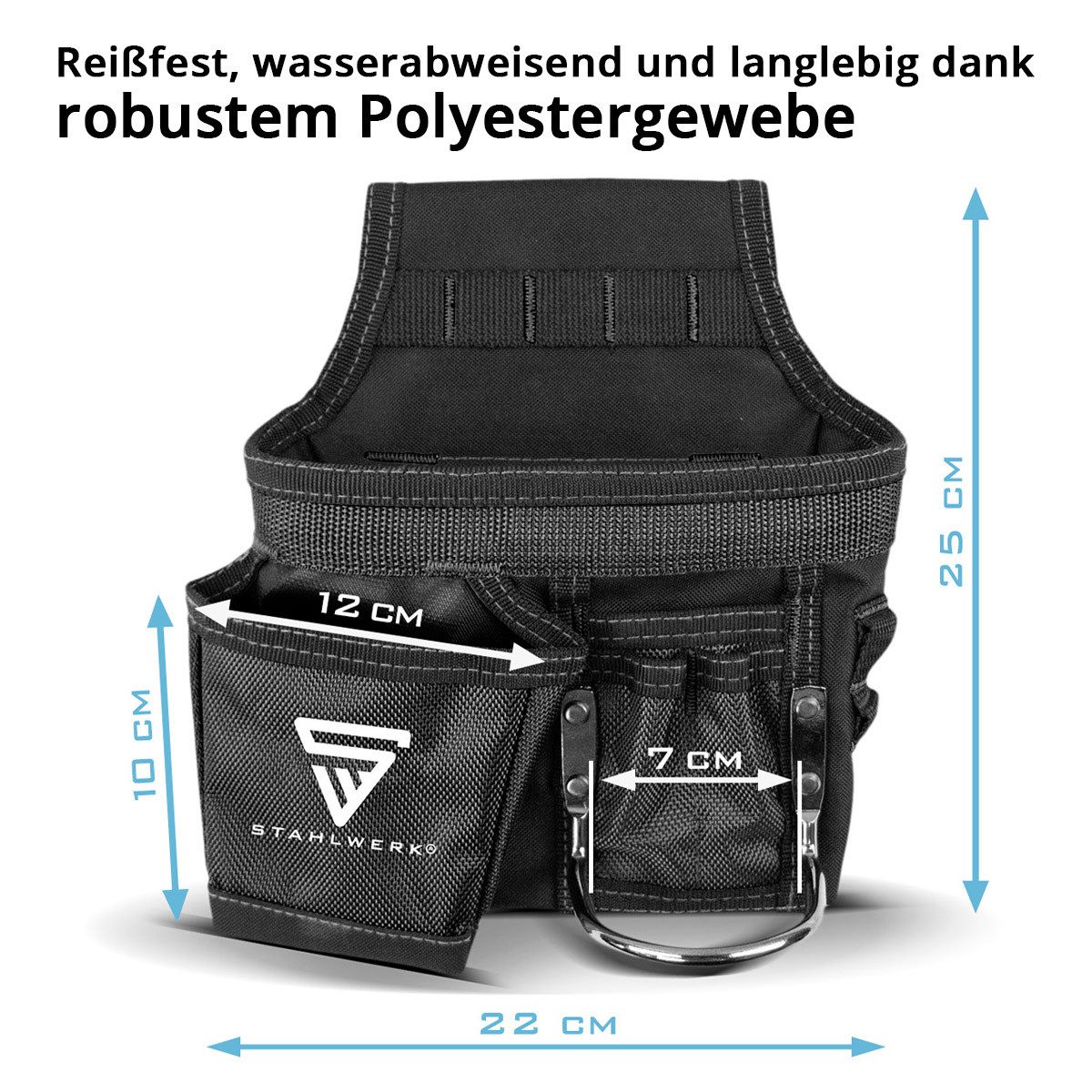 STAHLWERK Werkzeugtasche Werkzeuggürtel multifunktionale Werkzeug