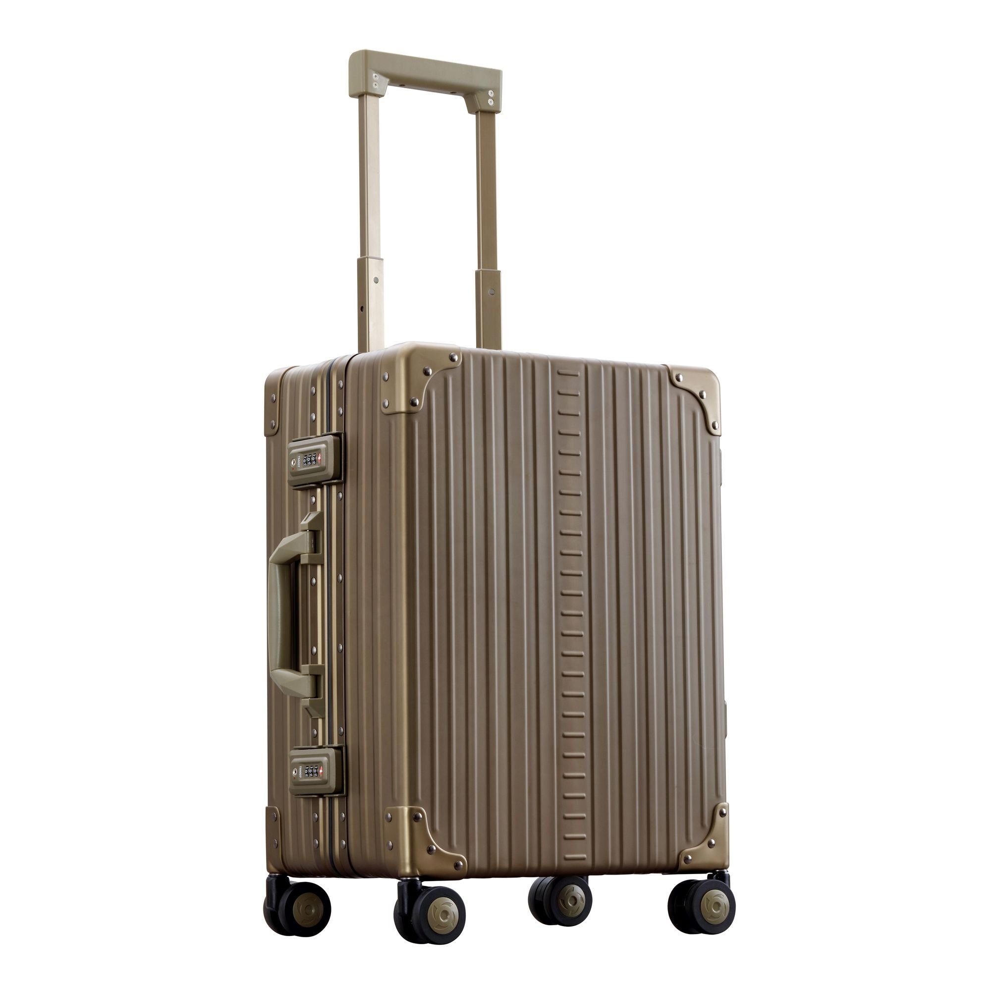 Traveler, bronze Handgepäck-Trolley Rollen, ALEON 4 Aluminium
