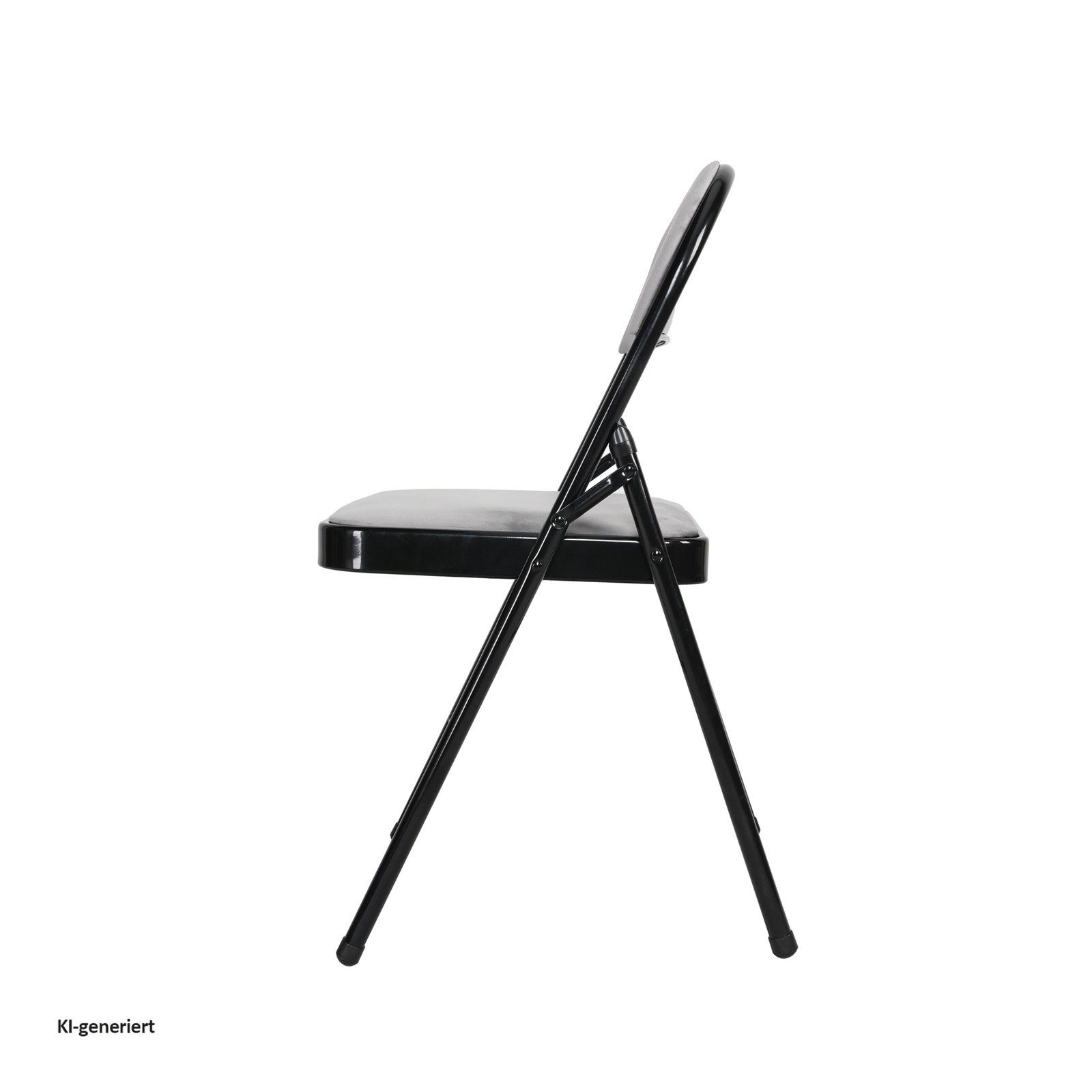 HTI-Living Klappstuhl Klappstuhl Wedigo Velvet Grau 2er-Set (Set, 2 St), Gästestuhl Familienfeiern Firmenveranstaltungen