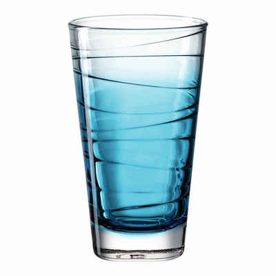 LEONARDO Glas Vario Struttura blau 280 ml, Glas