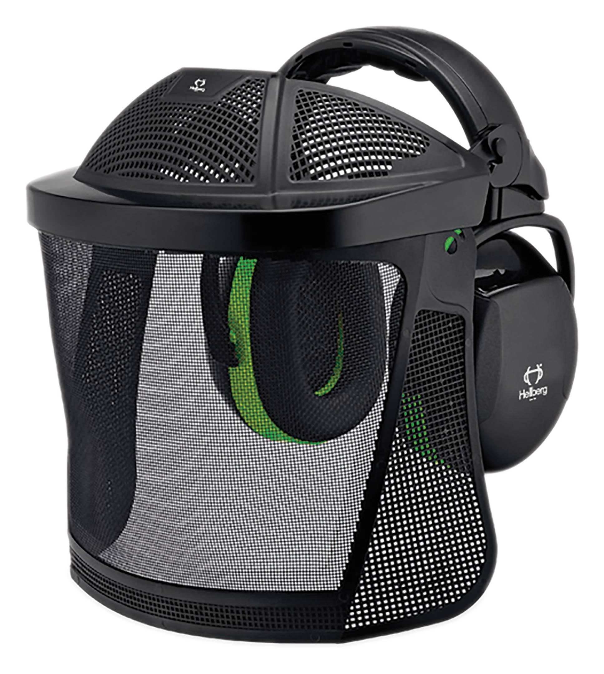 Hellberg Kopfschutz, Kopfschutzset Kapsel Nylongitter