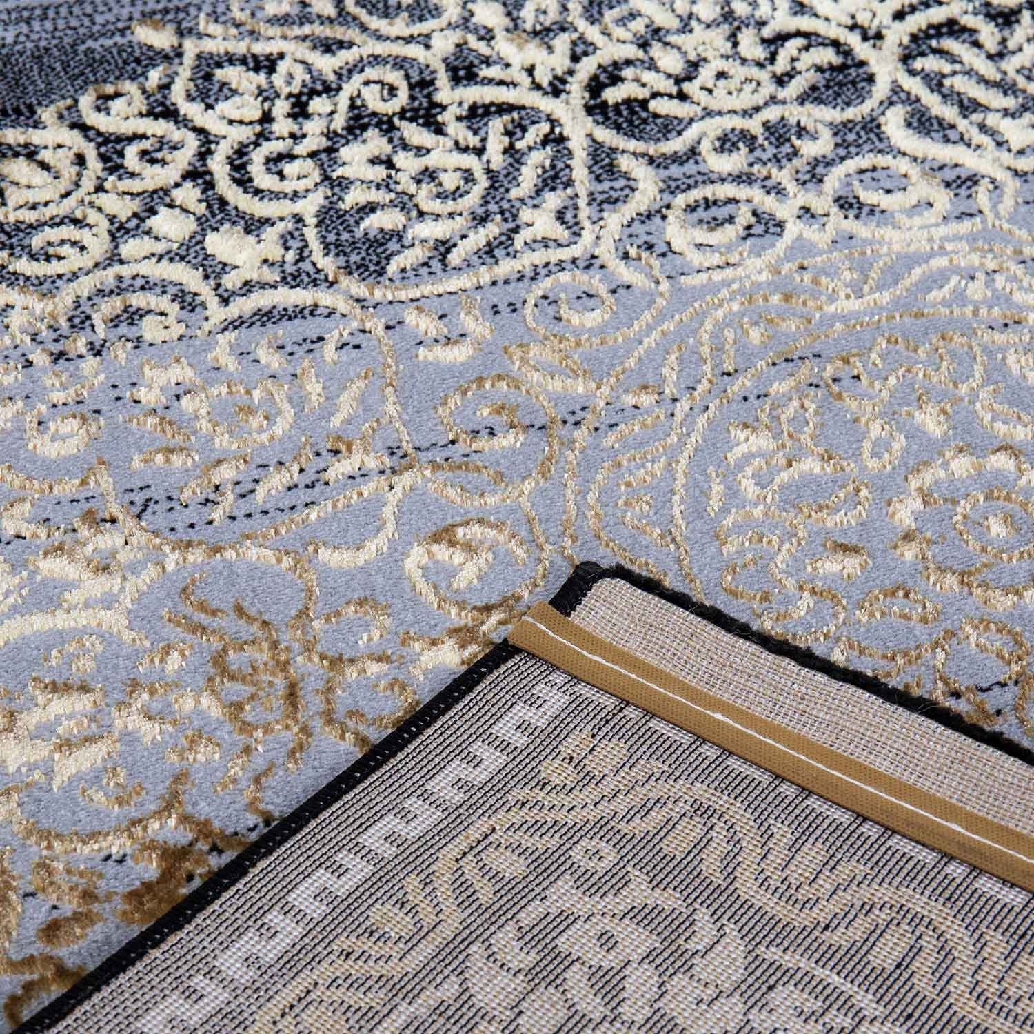 Vimoda Orientteppich Designer Wohnzimmerteppich Spezielles Design, günstig online kaufen
