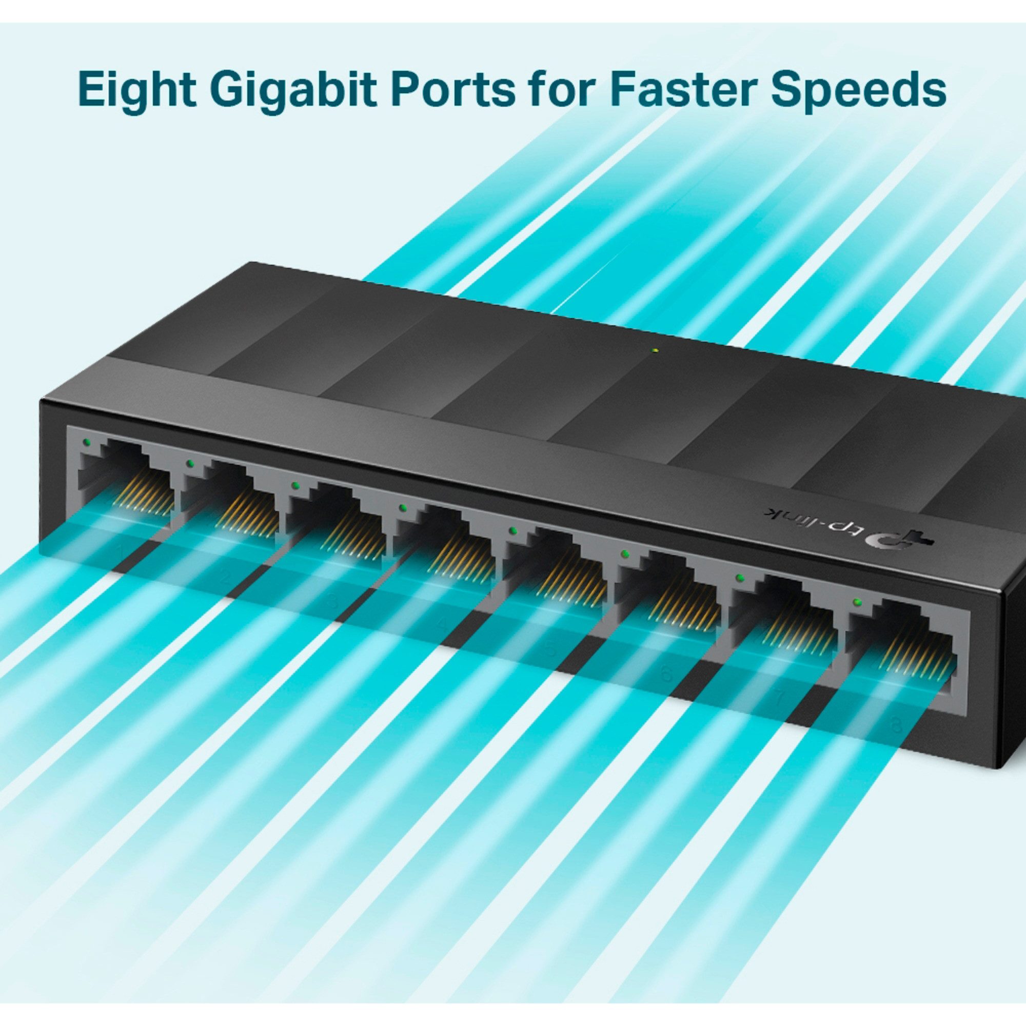 tp-link TP-Link LS1008G LiteWave, Switch Netzwerk-Switch