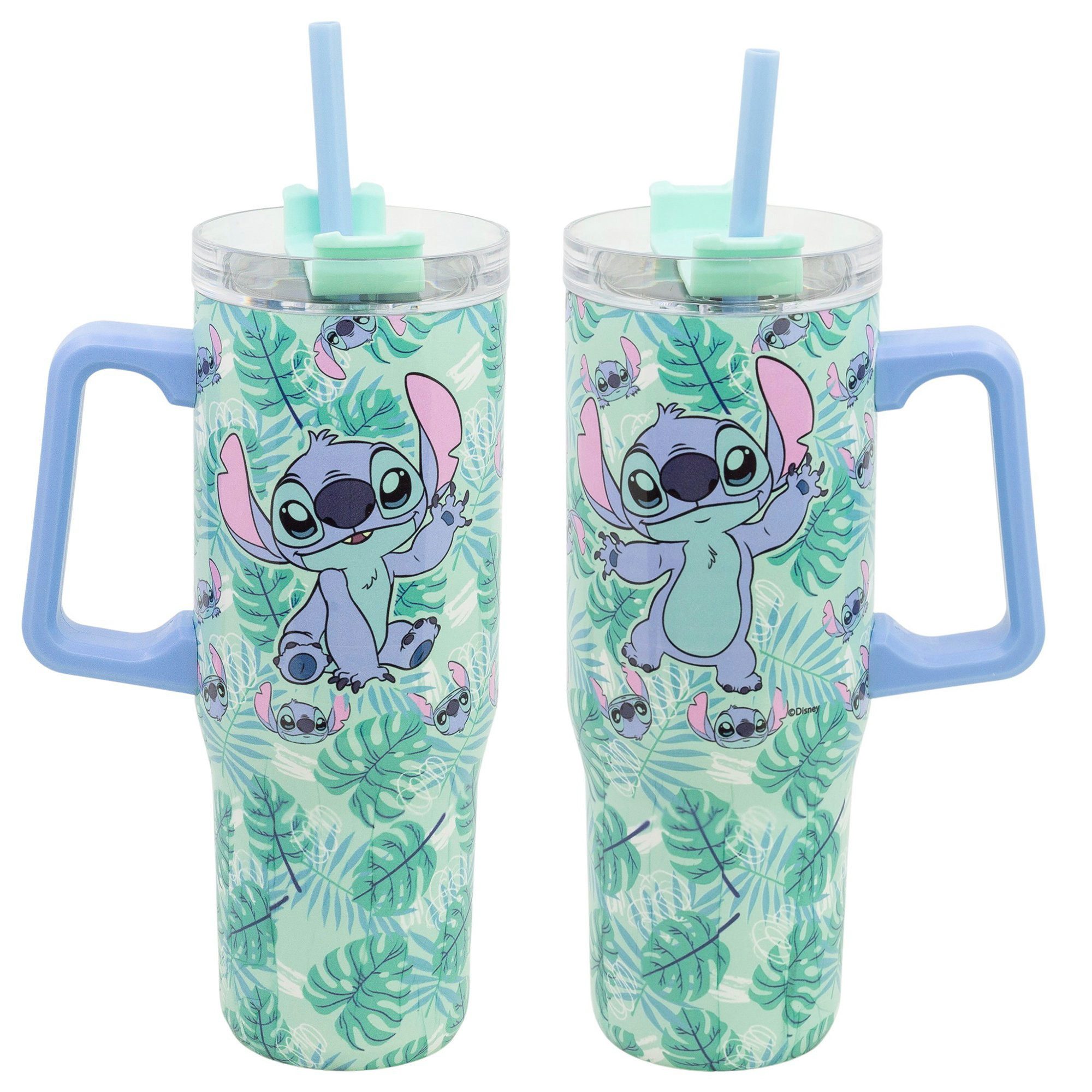 Disney Coffee-to-go-Becher Disney Stitch Edelstahl XL Iso Kaffeebecher Thermobecher To-Go, 1-tlg., Edelstahl, 920 ml