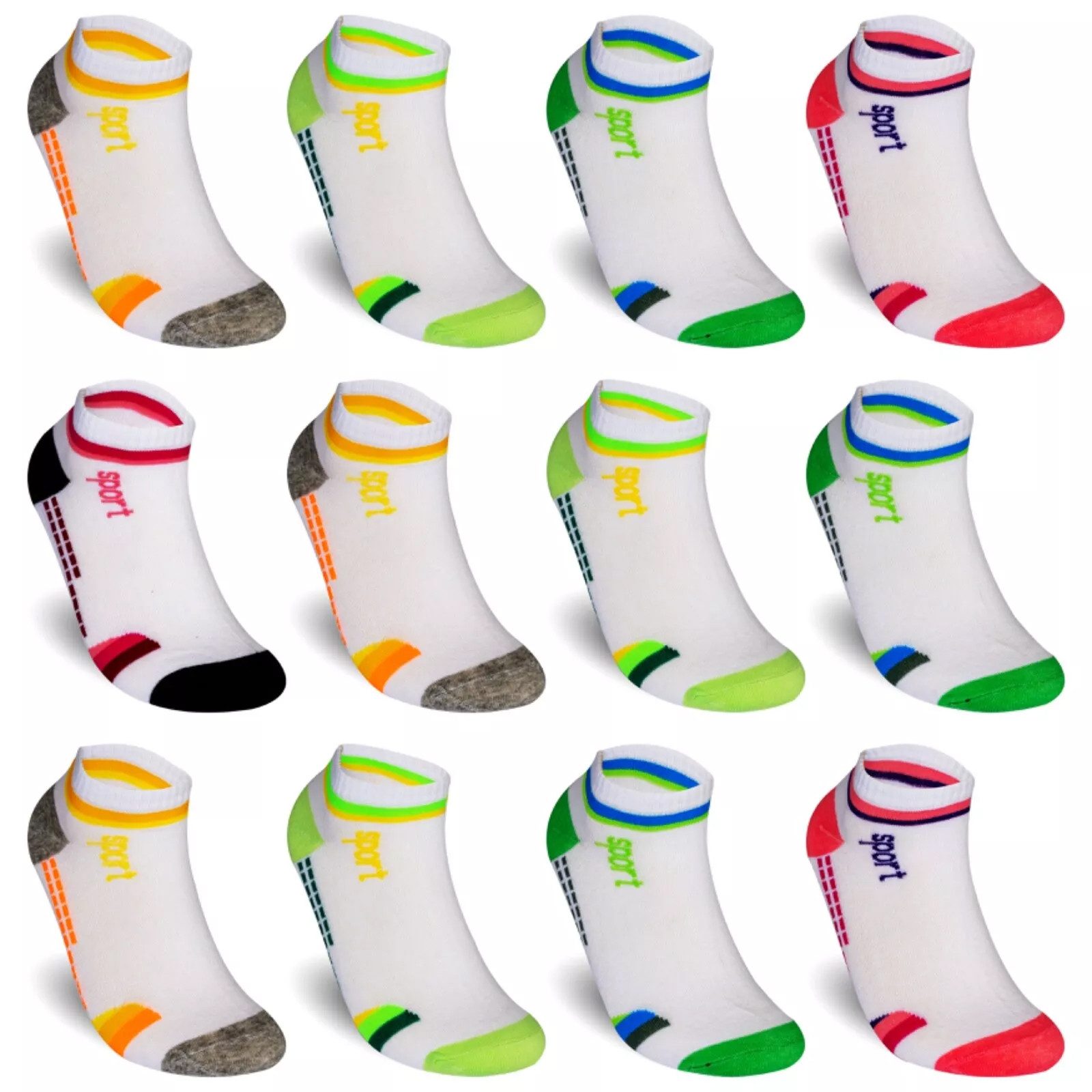 TEXEMP Sneakersocken 12 Paar Sneaker Socken günstig online kaufen