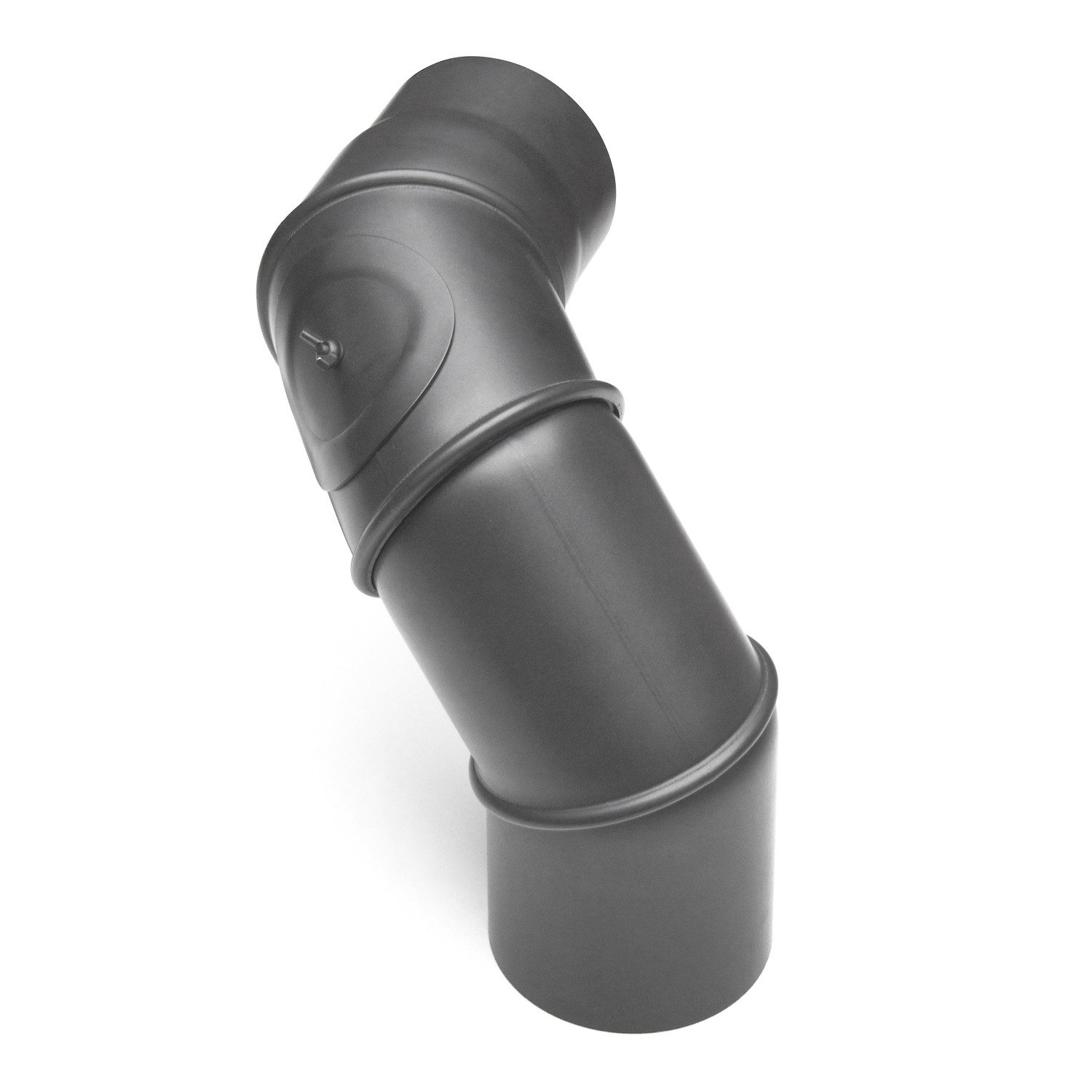 Raik Ofenrohr raik Rauchrohrbogen Ofenrohr 120mm - Multibogen gussgrau, Bogen