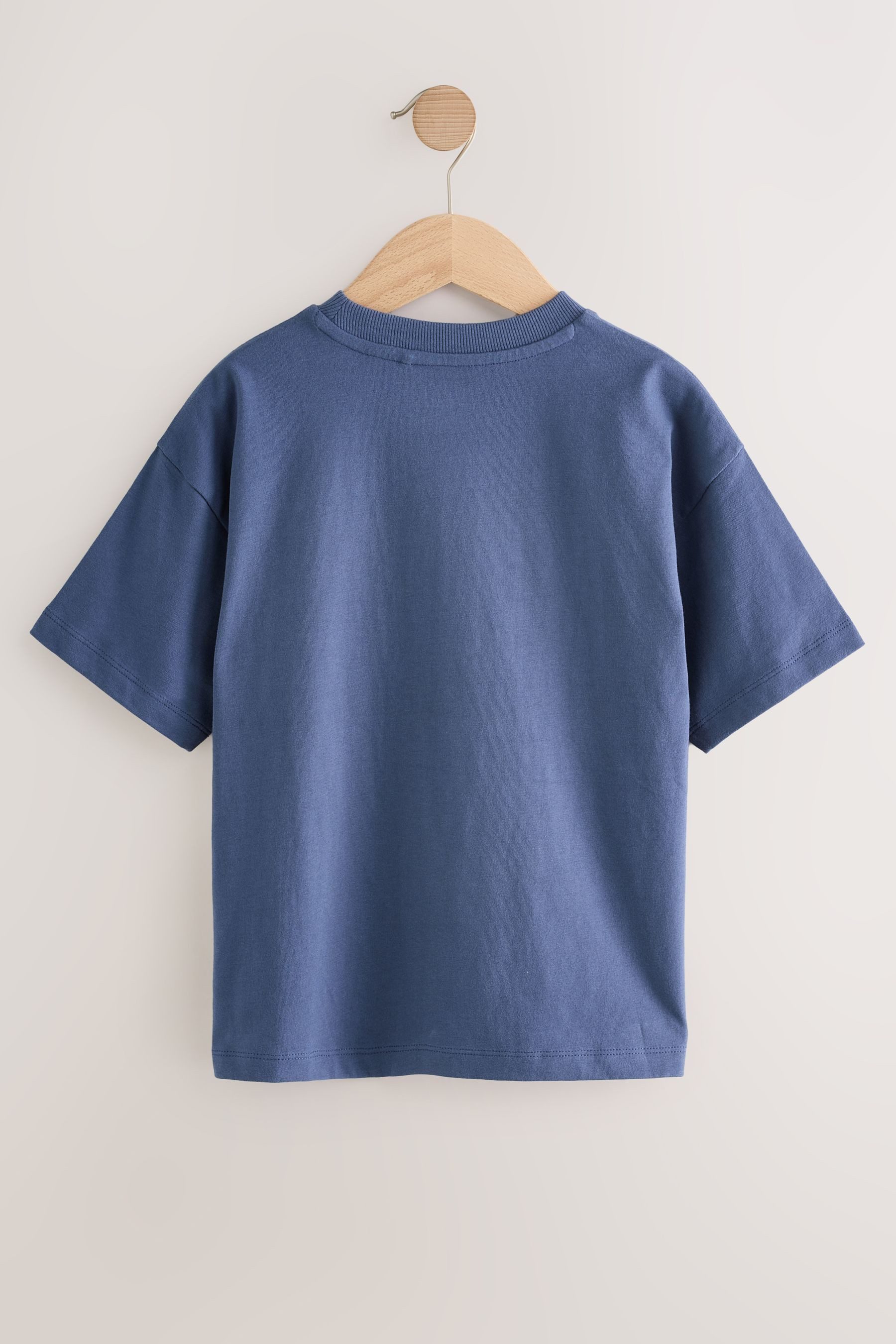 Next T-Shirt Relaxed Fit T-Shirts aus 100 % Baumwolle, 4er-Pack (4-tlg) – Bild 2 von 5