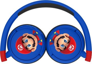 OTL Super Mario Bluetooth Kinder Kopfhörer Bluetooth-Kopfhörer (Bluetooth, 3,5-mm-Audio-Sharing-Kabel im Lieferumfang enthalten)