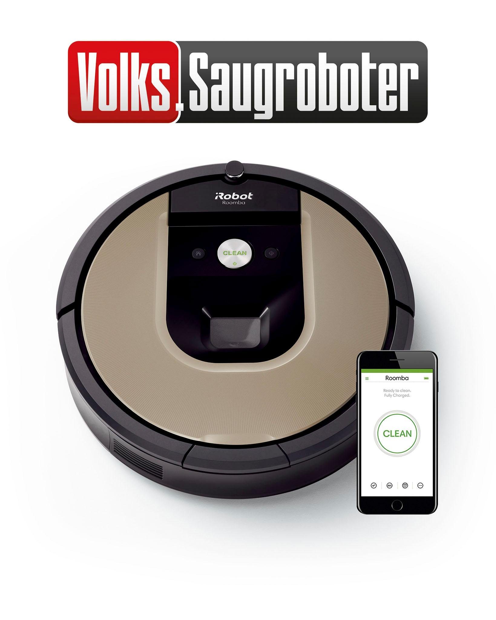 Irobot Saugroboter Roomba 966 Appfahig Irobot Home App Online Kaufen Otto