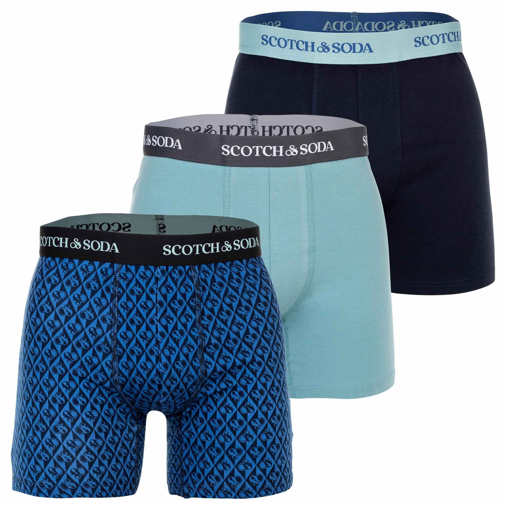 Boxer Herren Boxershort 3er Pack Baumwolle