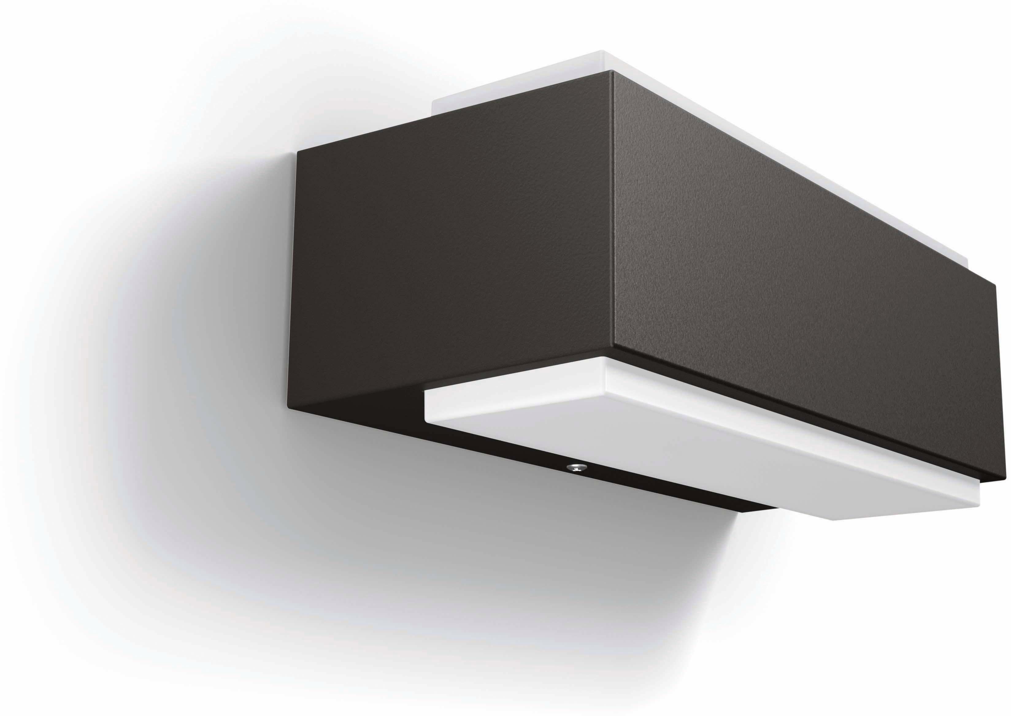 Philips LED AußenWandleuchte »myGarden Stratosphere 1000lm, Anthrazit
