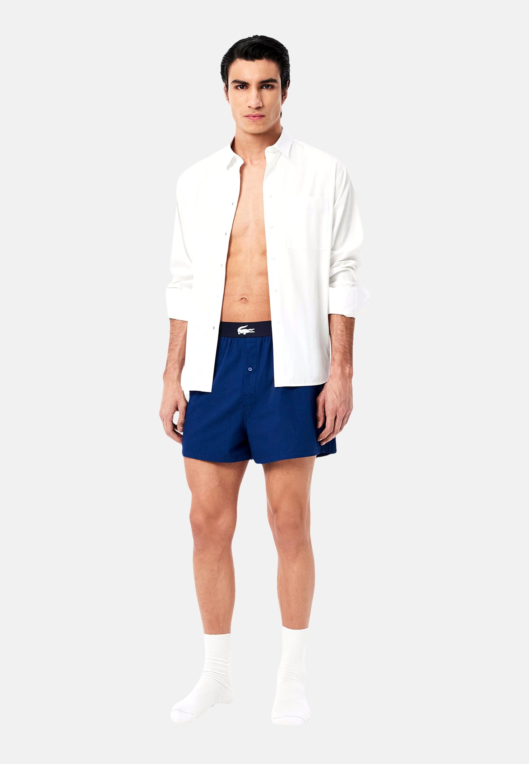 Lacoste Boxershorts Boxershorts Web-Boxershorts 3-Pack (3-St) günstig online kaufen