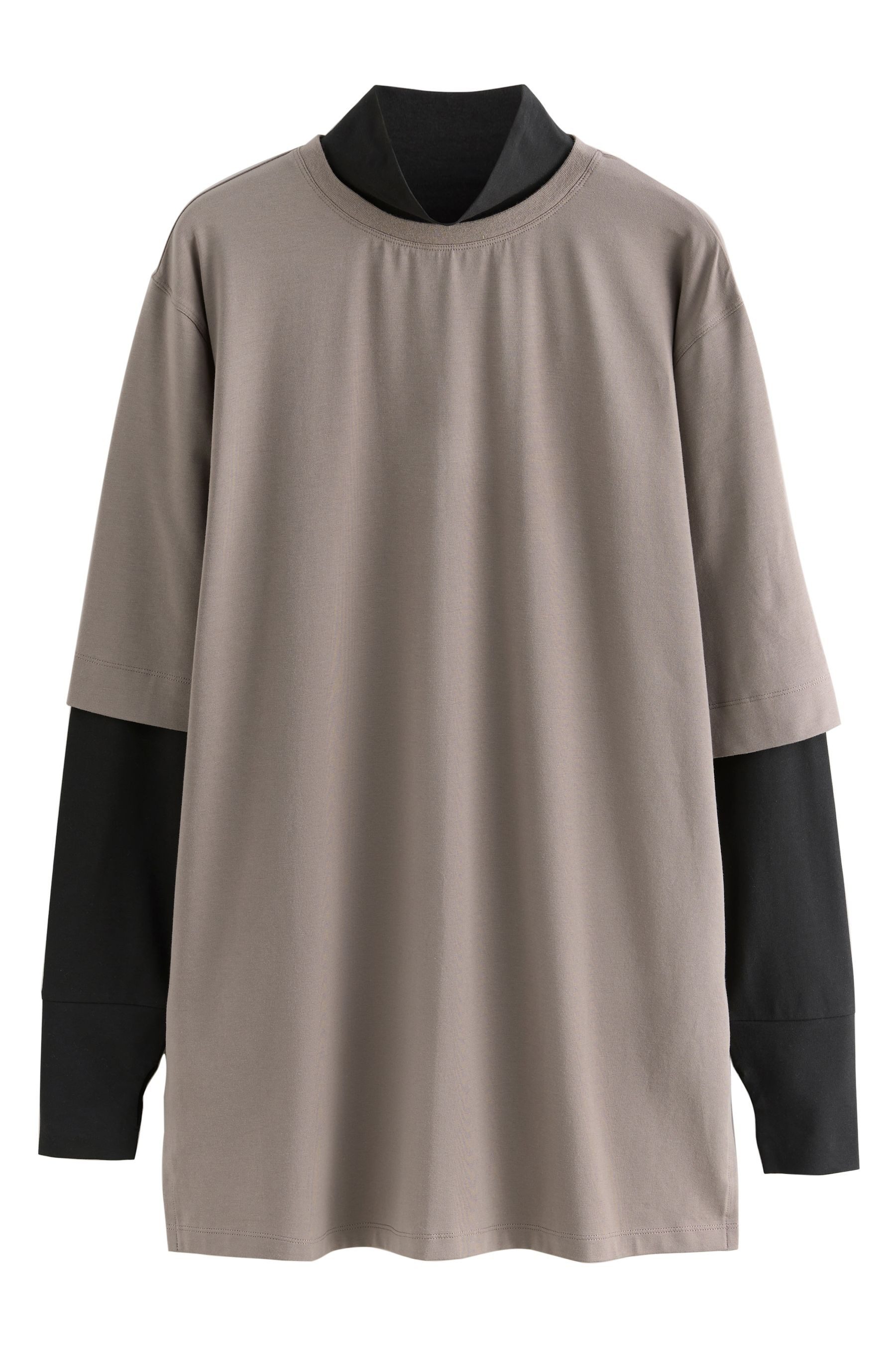 Next Langarmshirt Schlichtes Active Langarmshirt (1-tlg) günstig online kaufen