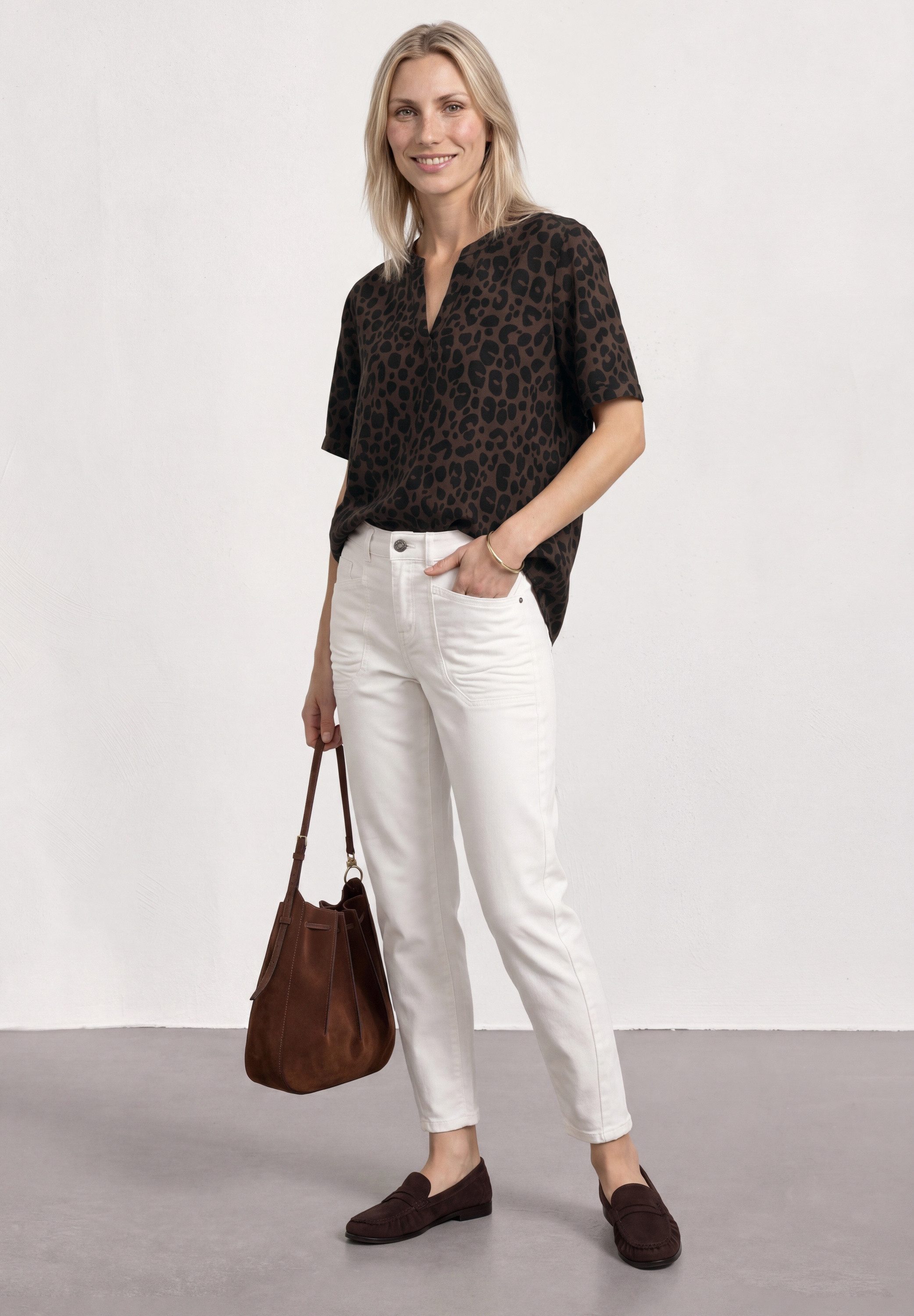 STREET ONE Shirtbluse aus softer Viskose – Bild 3 von 5