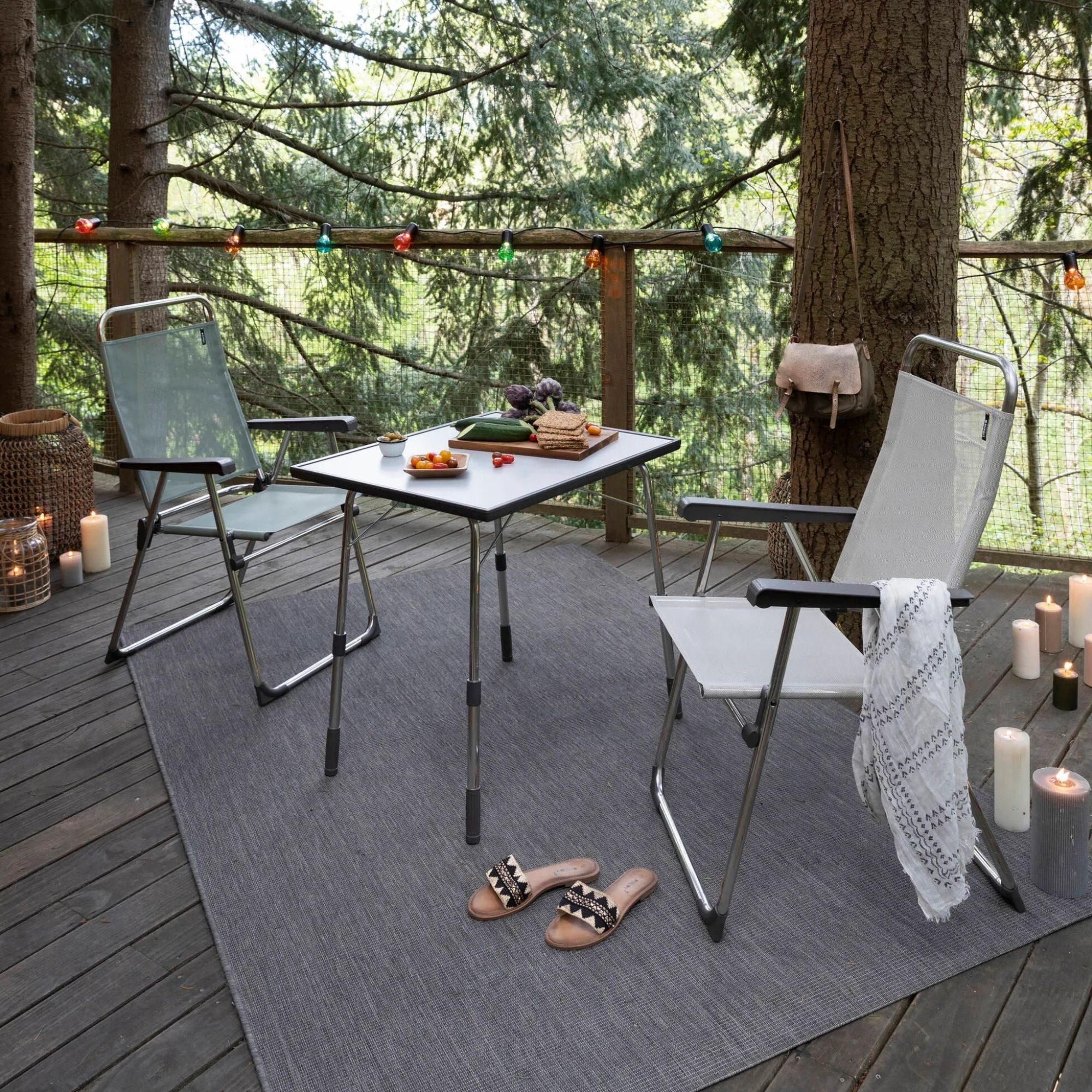 Lafuma Campingstuhl Lafuma Kompakter Klappstuhl für unterwegs Alu Victoria Batyline moss