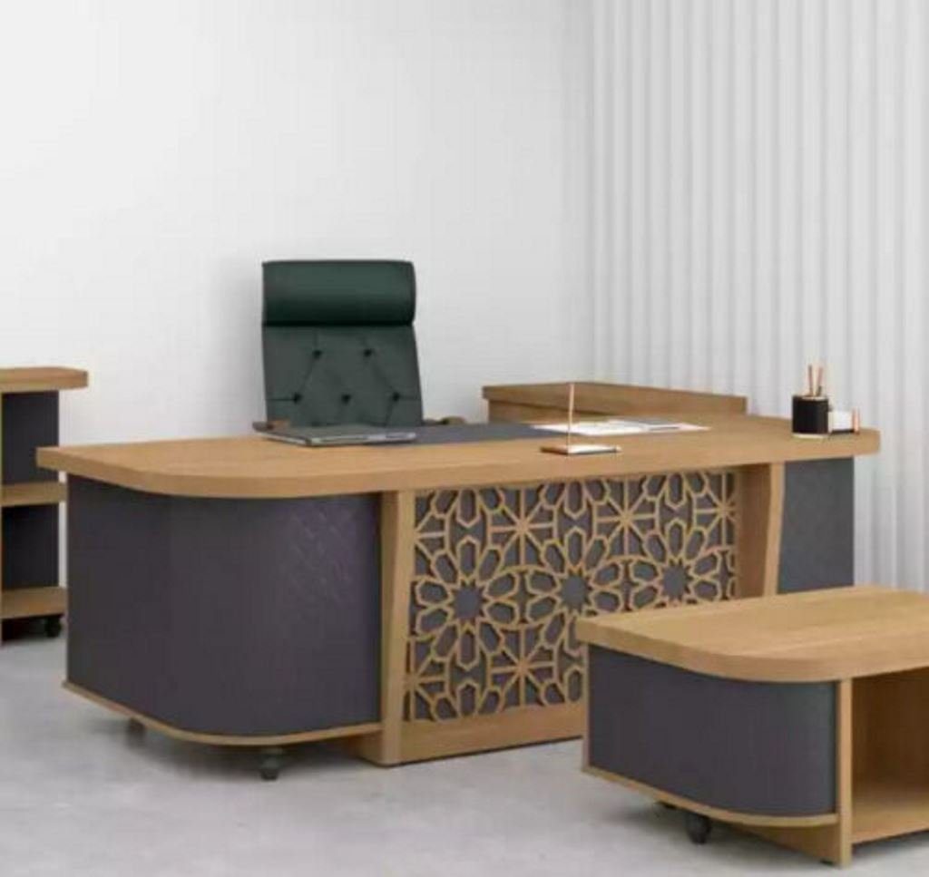 Großer in Made Moderne Büromöbel JVmoebel Arbeitszimmer Tisch (1-St), Schreibtisch Chefschreibtisch Europa