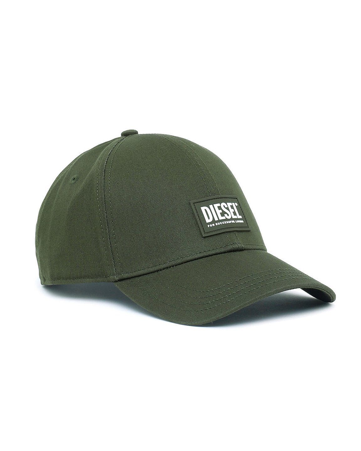 Diesel Baseball Cap Olivgrüne Mütze mit Logo - CORRY 51F