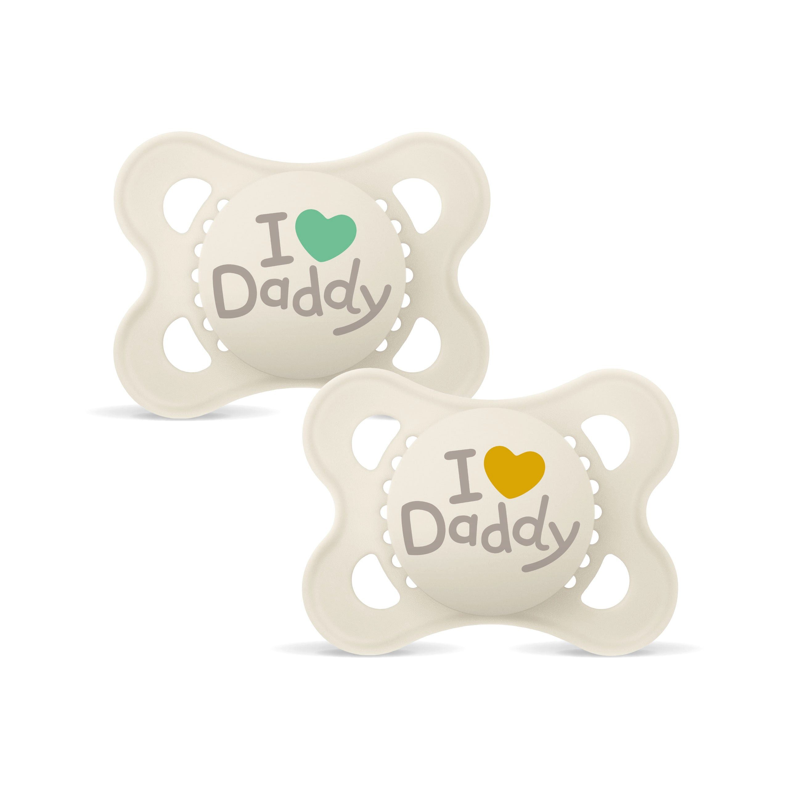 MAM Пустышки Original I love Mummy / I love Daddy 0-6 Monate