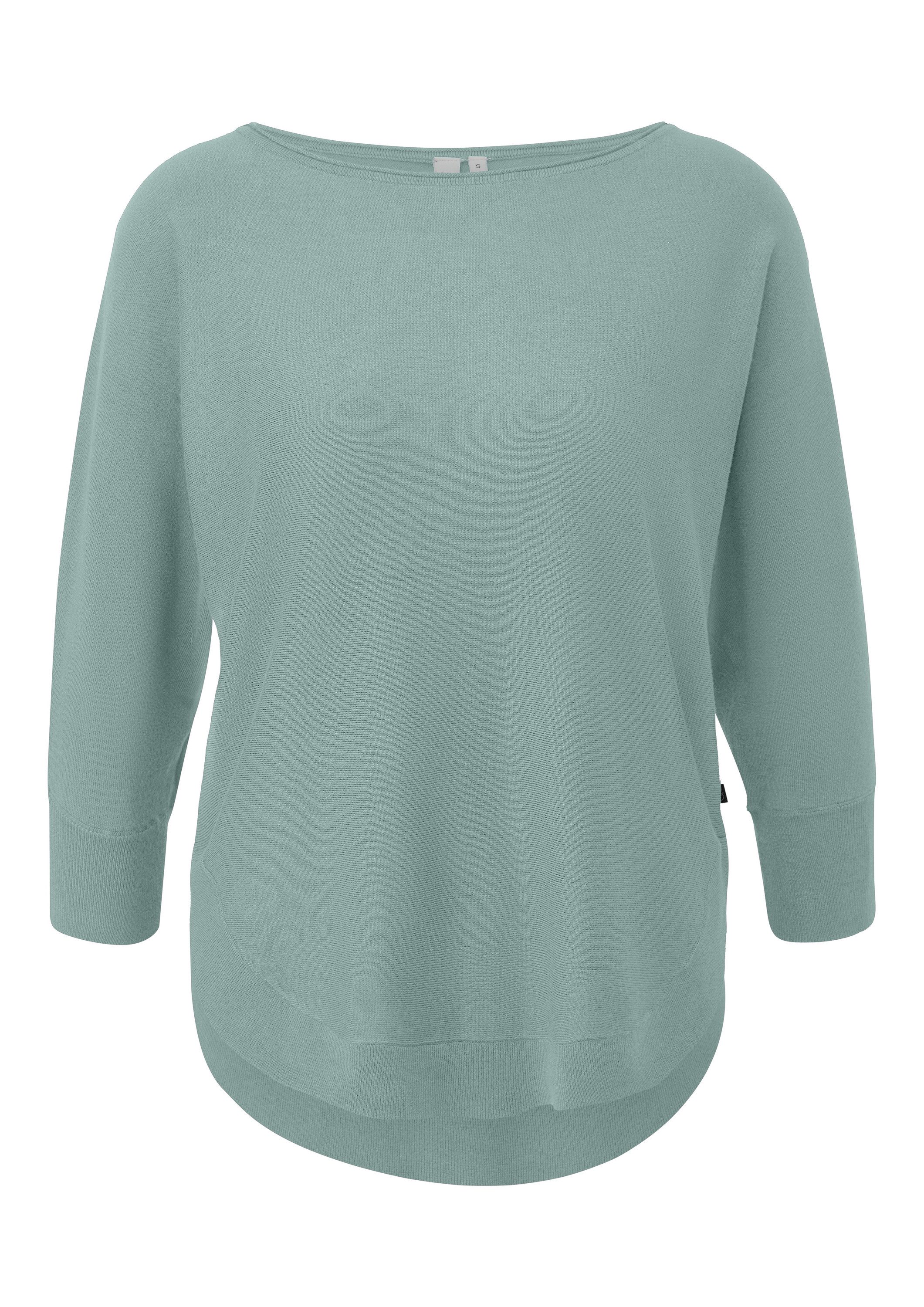 QS Longpullover Strickpullover Strickpullover mit Fledermausärmeln günstig online kaufen