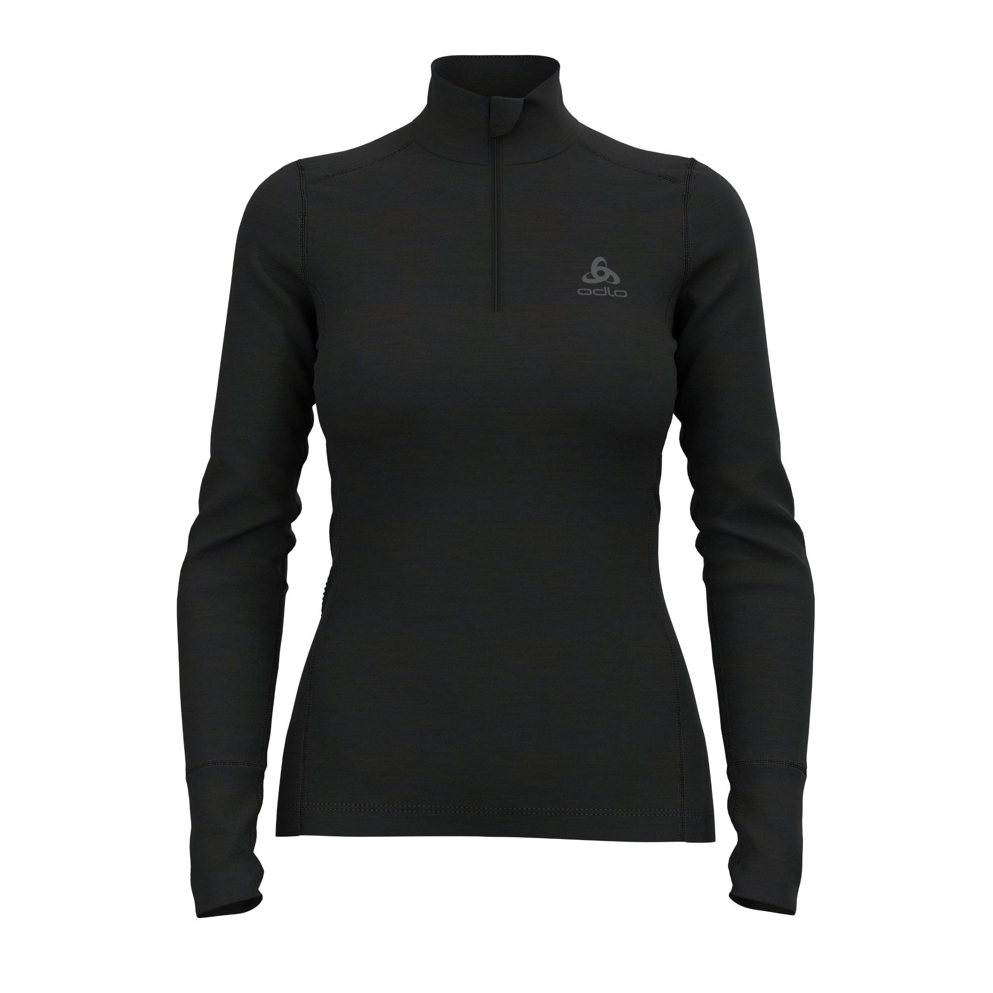 Unterziehshirt Odlo Damen Langarmshirt BL Top Turtle Neck L/S Half Zip 111501