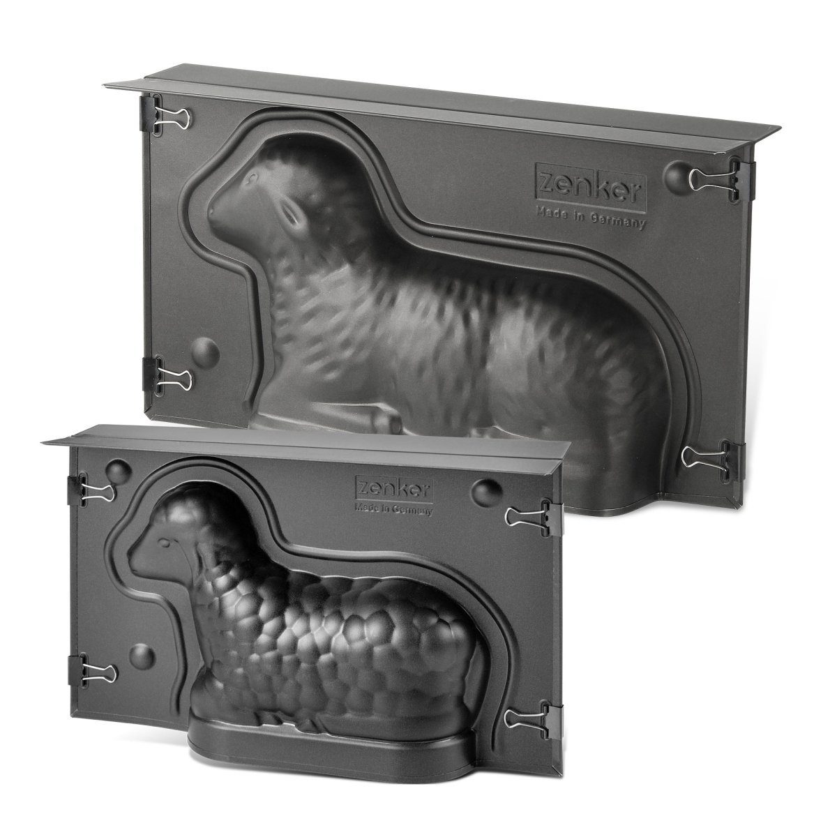 Zenker Backform Osterbackformen-Set Special Season, Lammform, Mini-Lammform