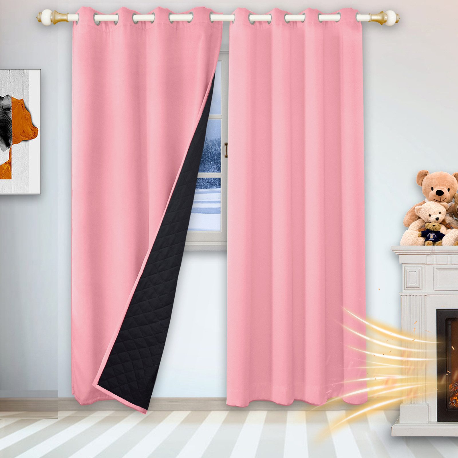 BTTO V&G Türvorhang Trennwandvorhang 1 Panels günstig online kaufen