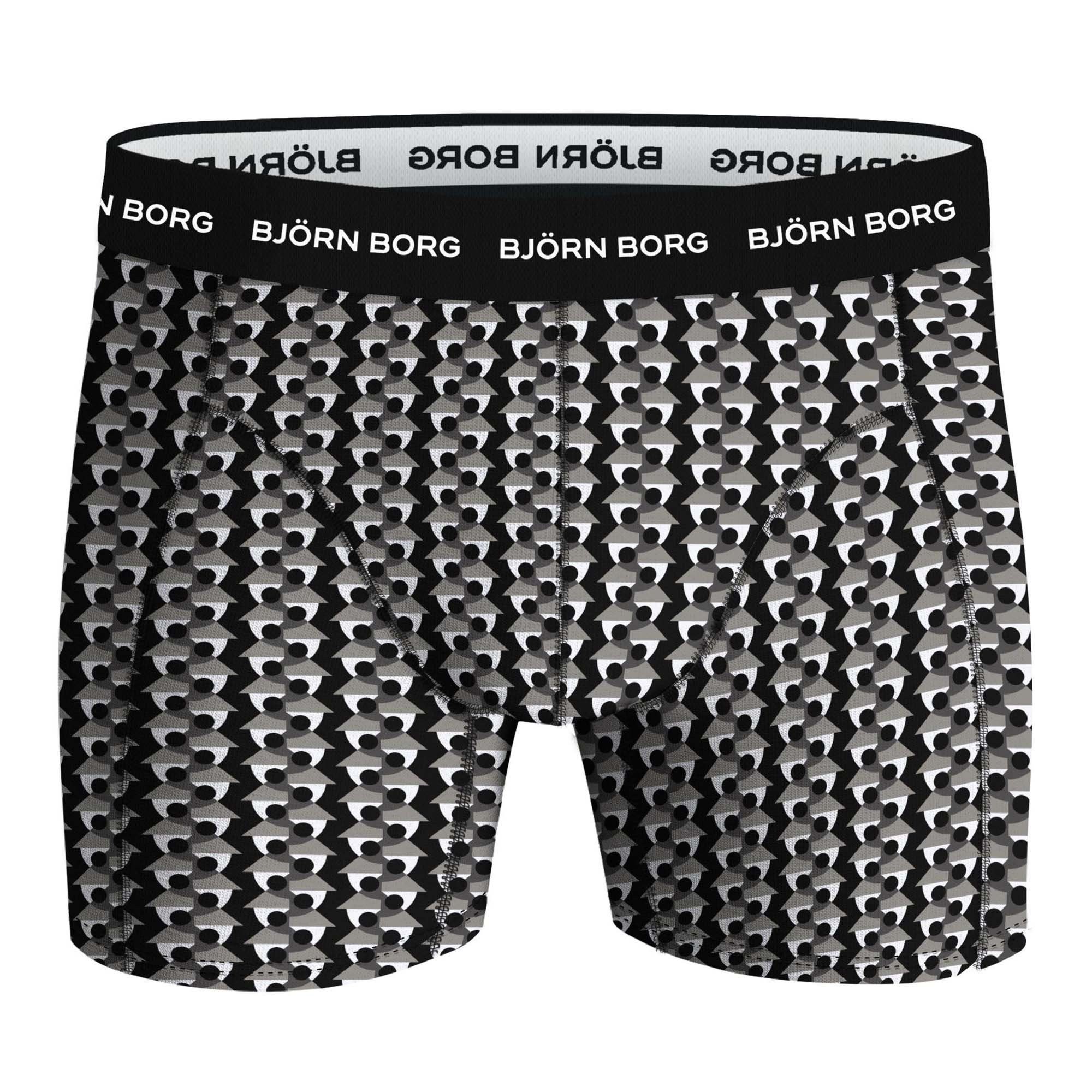 Björn Borg Boxer Herren Boxershort 3er Pack Baumwollmischung (Packung, 3er Pack)