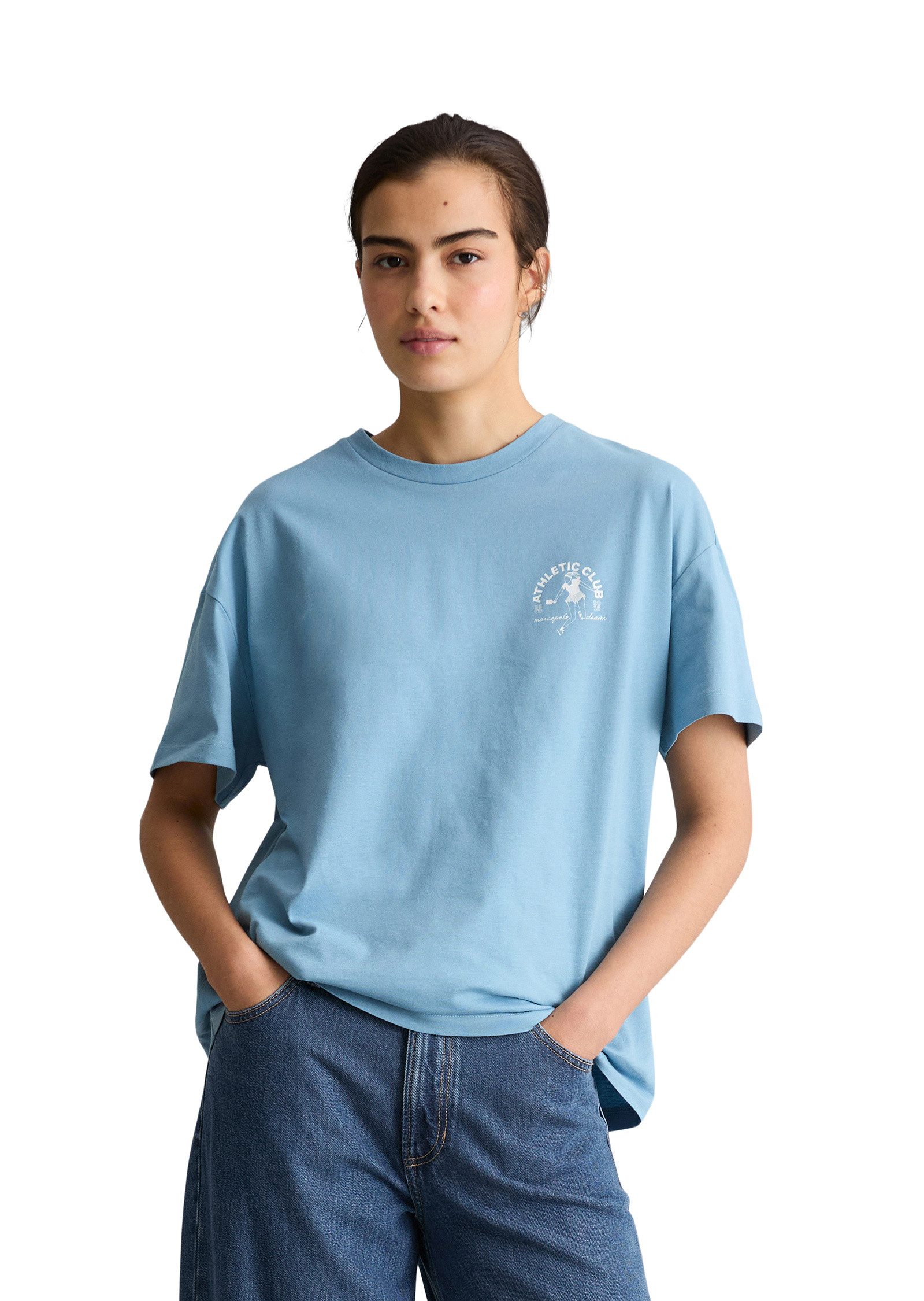 Marc O'Polo DENIM T-Shirt aus Basic Single Jersey