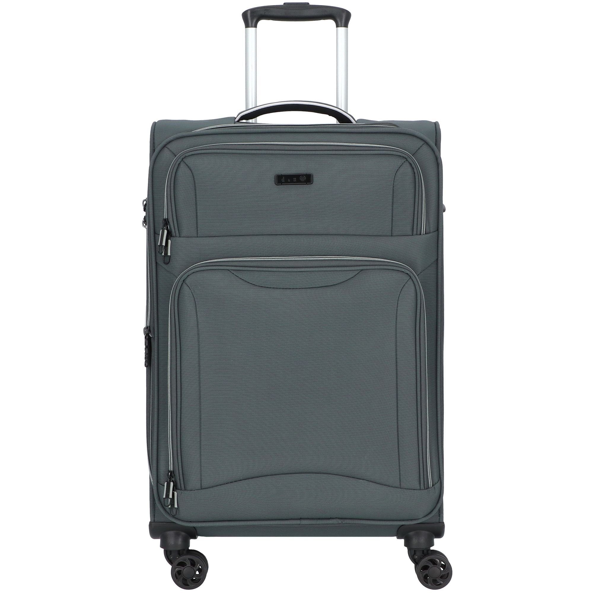 D&N Weichgepäck-Trolley Travel Line 9204, 4 günstig online kaufen