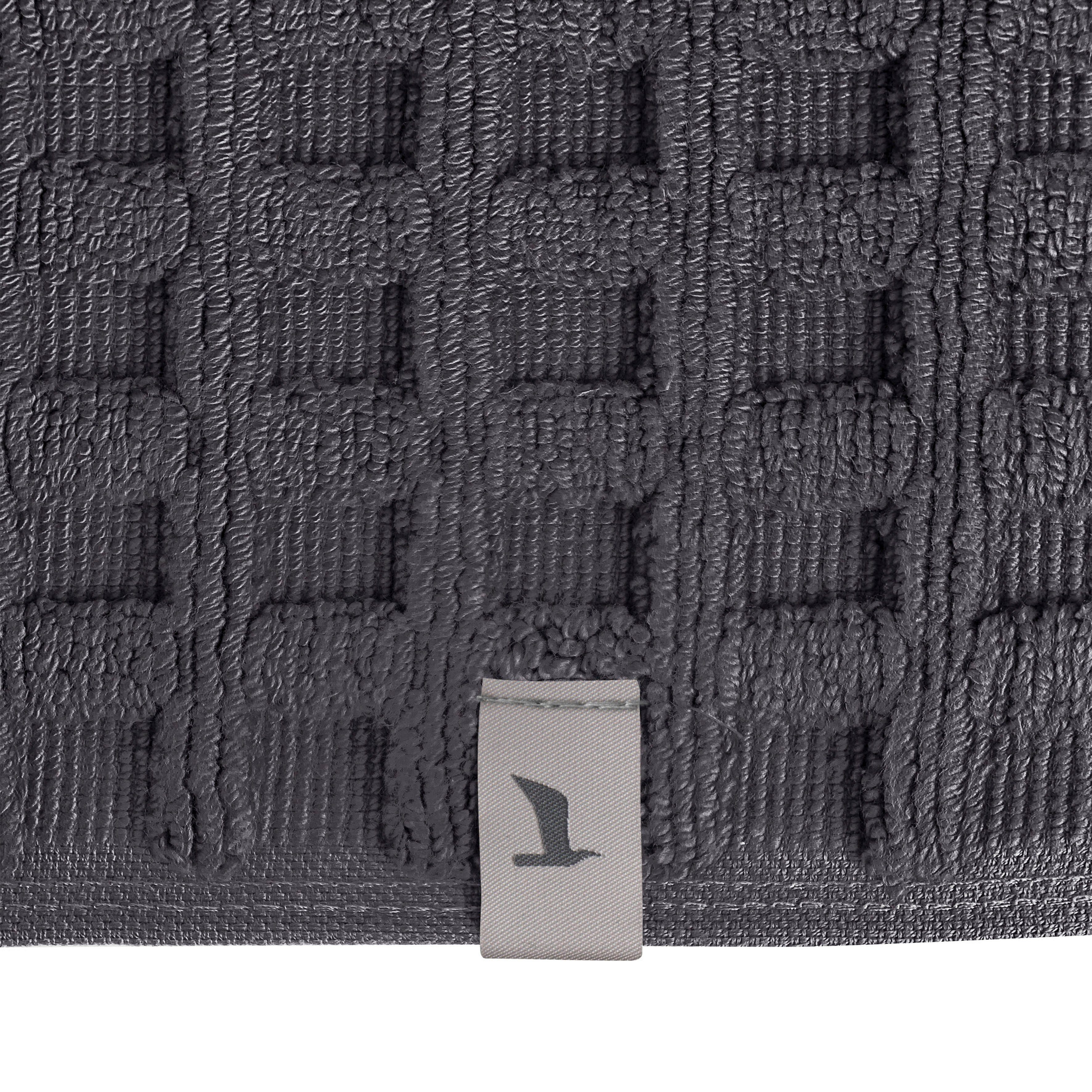 Möve Badematte Waffelpiquee, Höhe 6 mm, beidseitig nutzbar, Baumwolle, rech günstig online kaufen