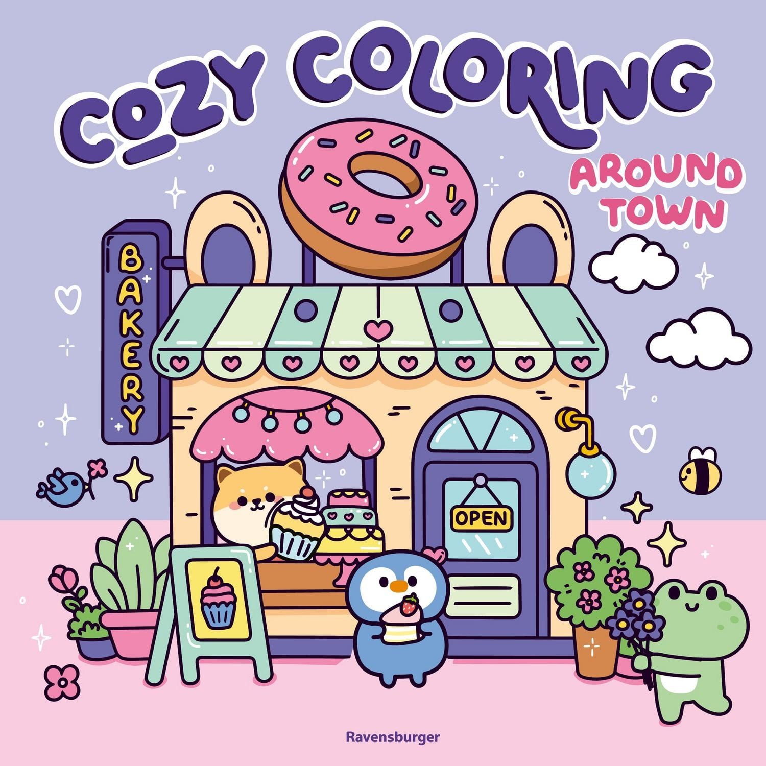 Cozy Coloring - Around Town / diverse