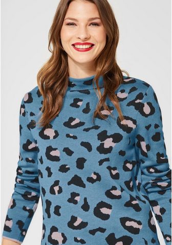 STREET ONE Пуловер с воротником-стойкой