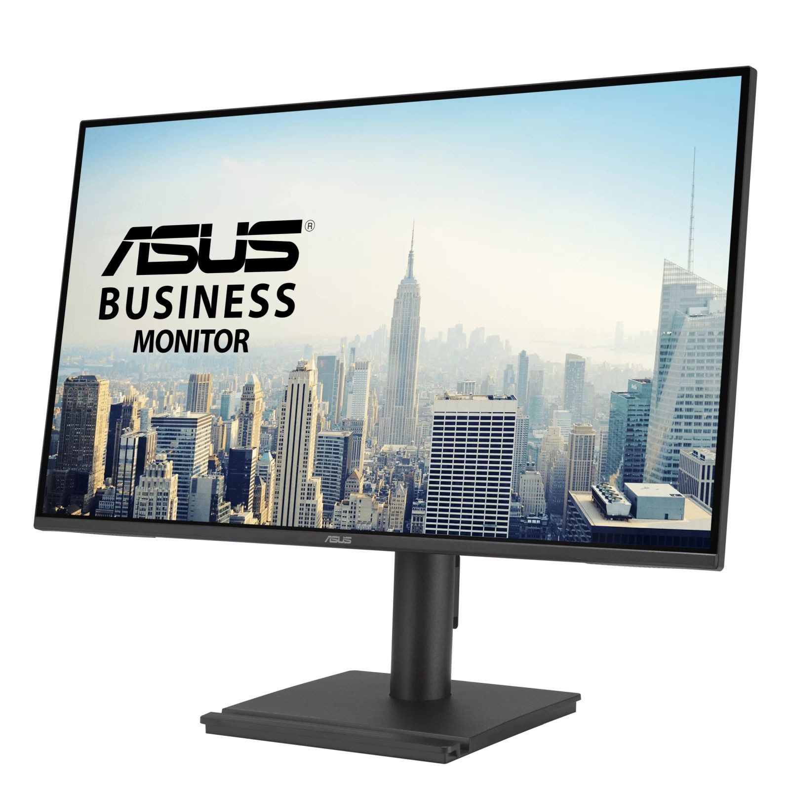 Asus Business BE27AQ 68.47cm (16:9) QHD TFT-Monitor (2560 x 1440 px, Wide Quad HD, 5 ms Reaktionszeit, 75 Hz, IPS, Lautsprecher, HDCP, HDR, Kopfhörerbuchse, Pivot, Höhenverstellbar)
