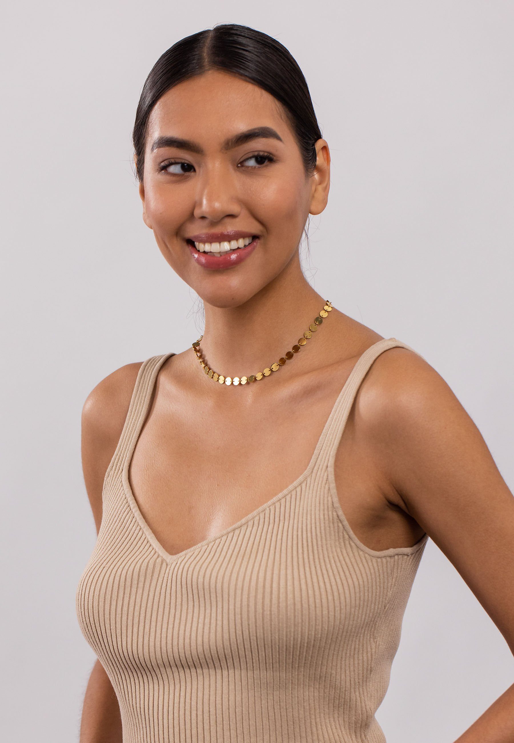 Purelei Collier Kalani, mit kleinen Edelstahl-Plättchen günstig online kaufen