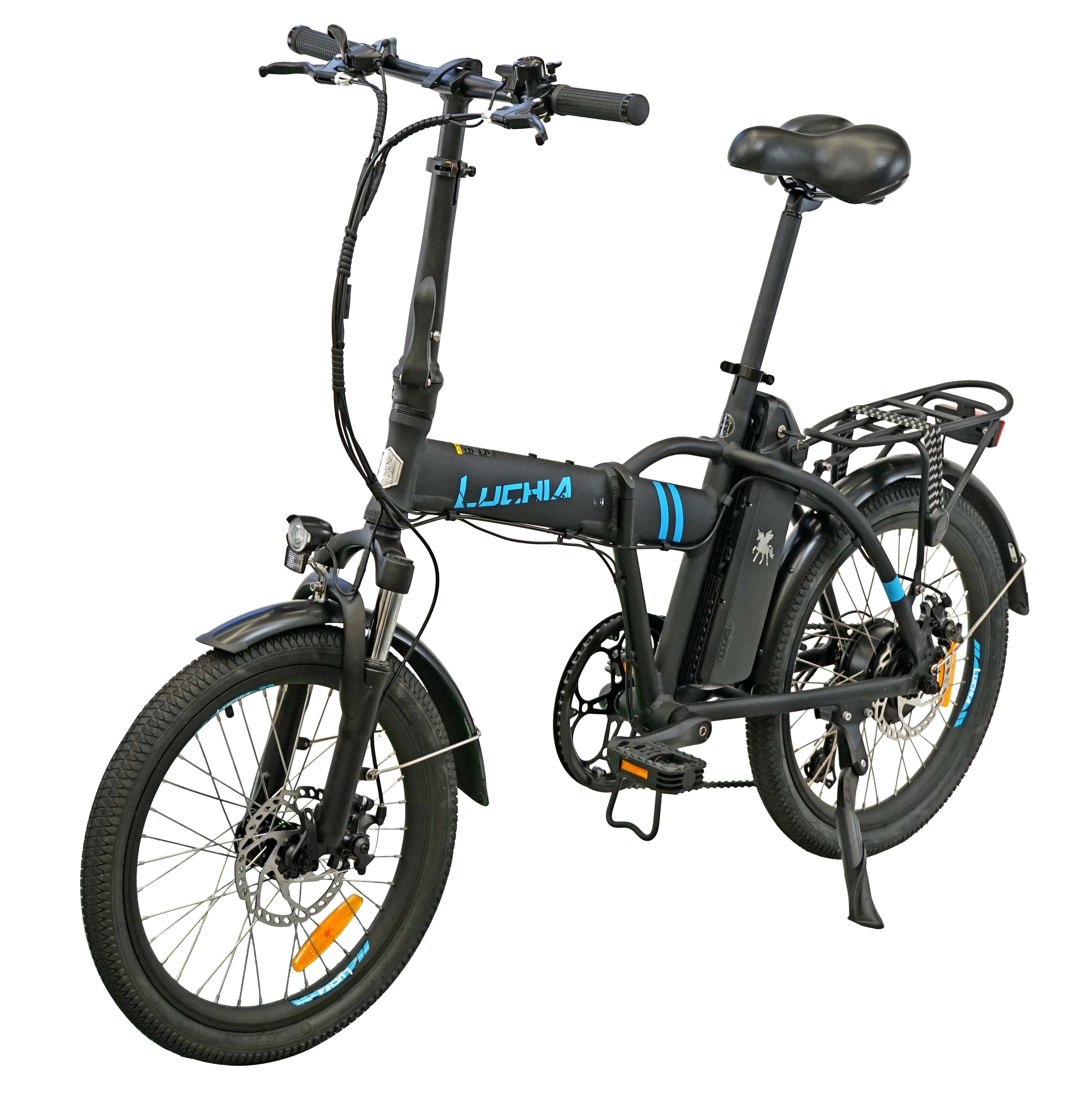 Fangqi E-Bike E-BIKE,Zusammenklappbares Elektrofahrrad,SHIMANO,250W/36V/10Ah,25km/h, Heckmotor, Gepäckträger, weiß 360 Mountainbike,Citybike,Smart (kraftunterstützt/Pedal),25km/h, 3 Reichweite,120kg, Gehunterstützungsmodus, und 55–65 Max.25km/h,IP54, Fahrmodi PAS mit Bike,Höchstgeschwindigkeit Wh 25km/h), 6km/h Nabendynamo, km Electric LCD-Display, (2 Fahrradständer