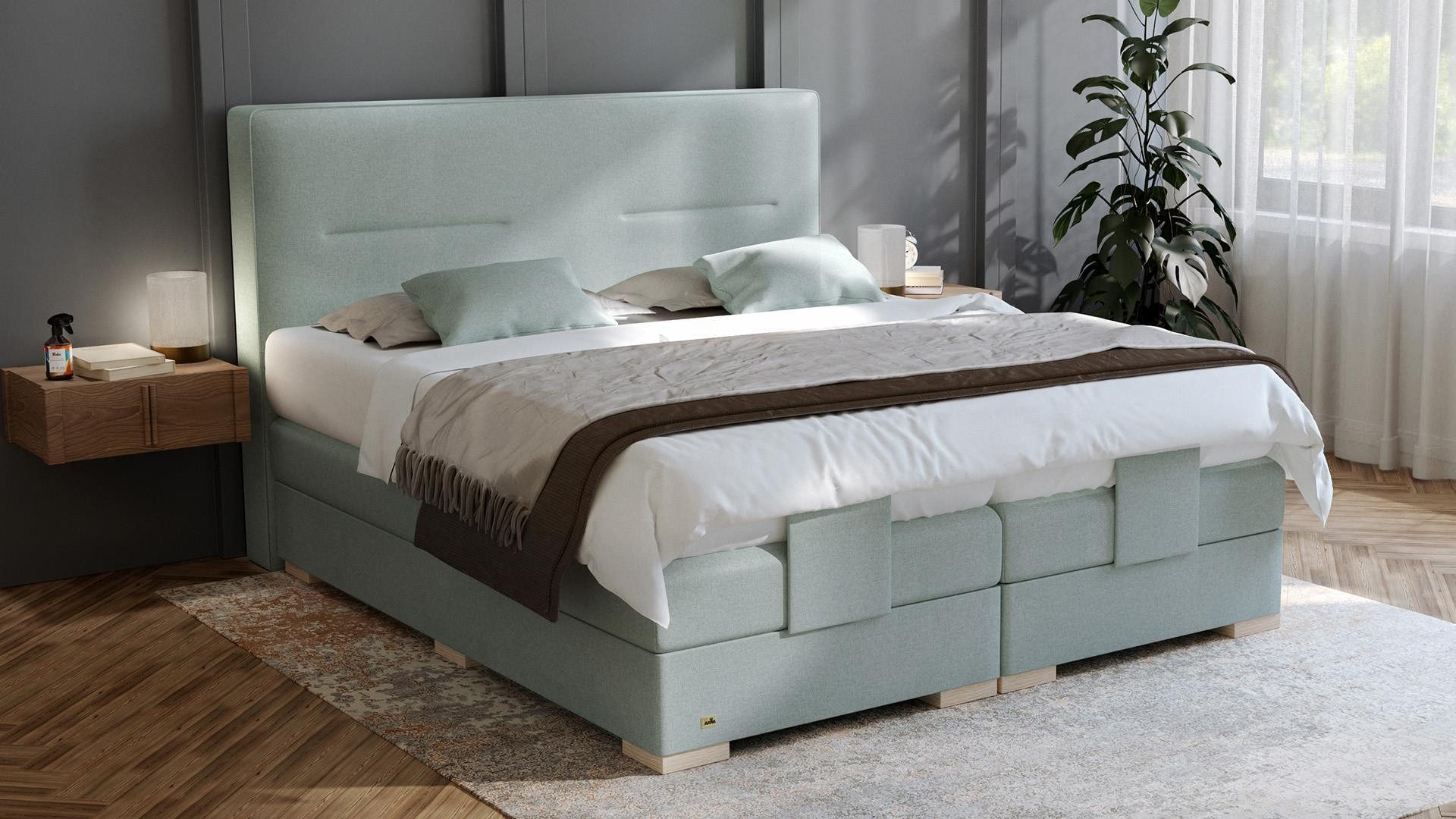 PAARA Boxspringbett Kreta elektrisch verstellbar mit günstig online kaufen