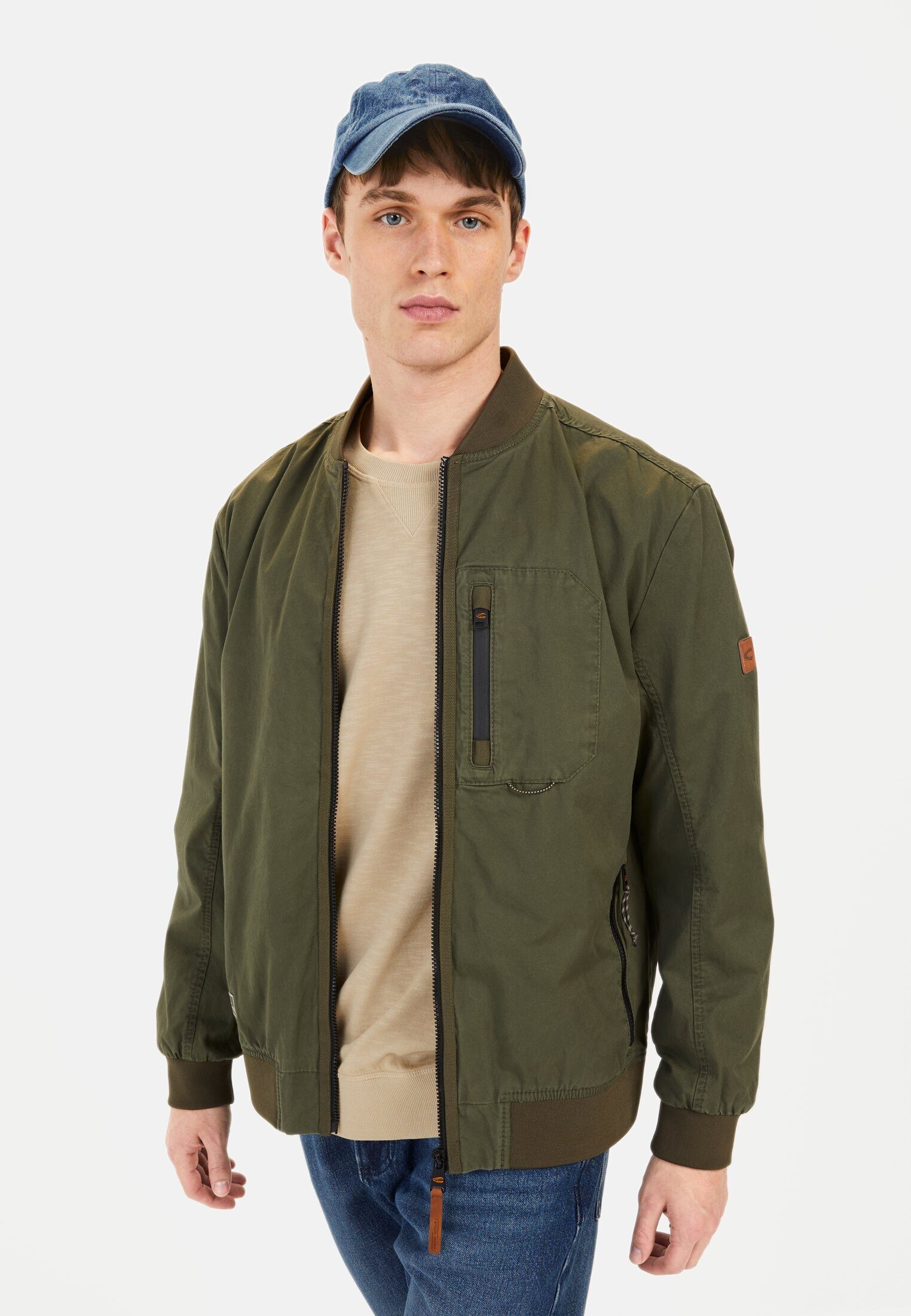 Blouson mit Stehkragen