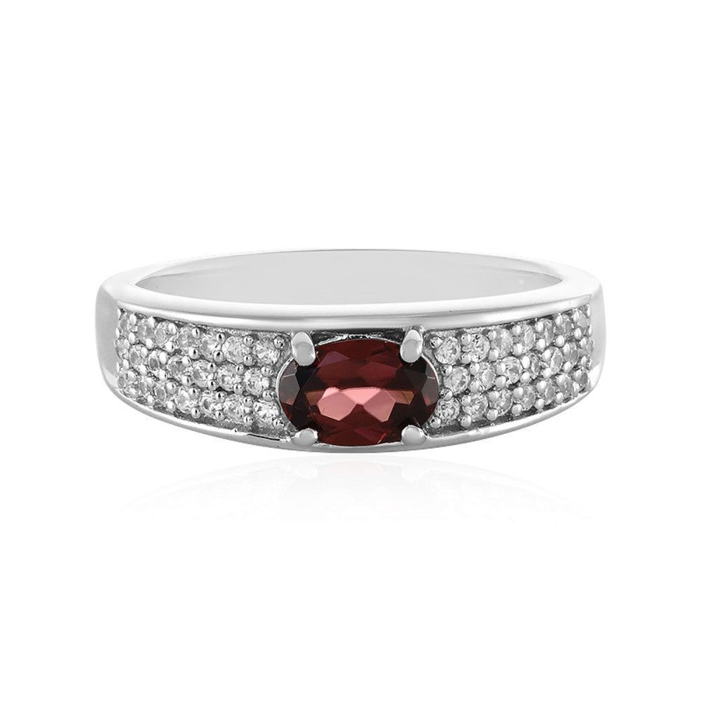 Cavill Silberring Cavill Ring aus 925er Sterlingsilber, pinkfarbener Zirkon 0,94 ct Oval (1-tlg)